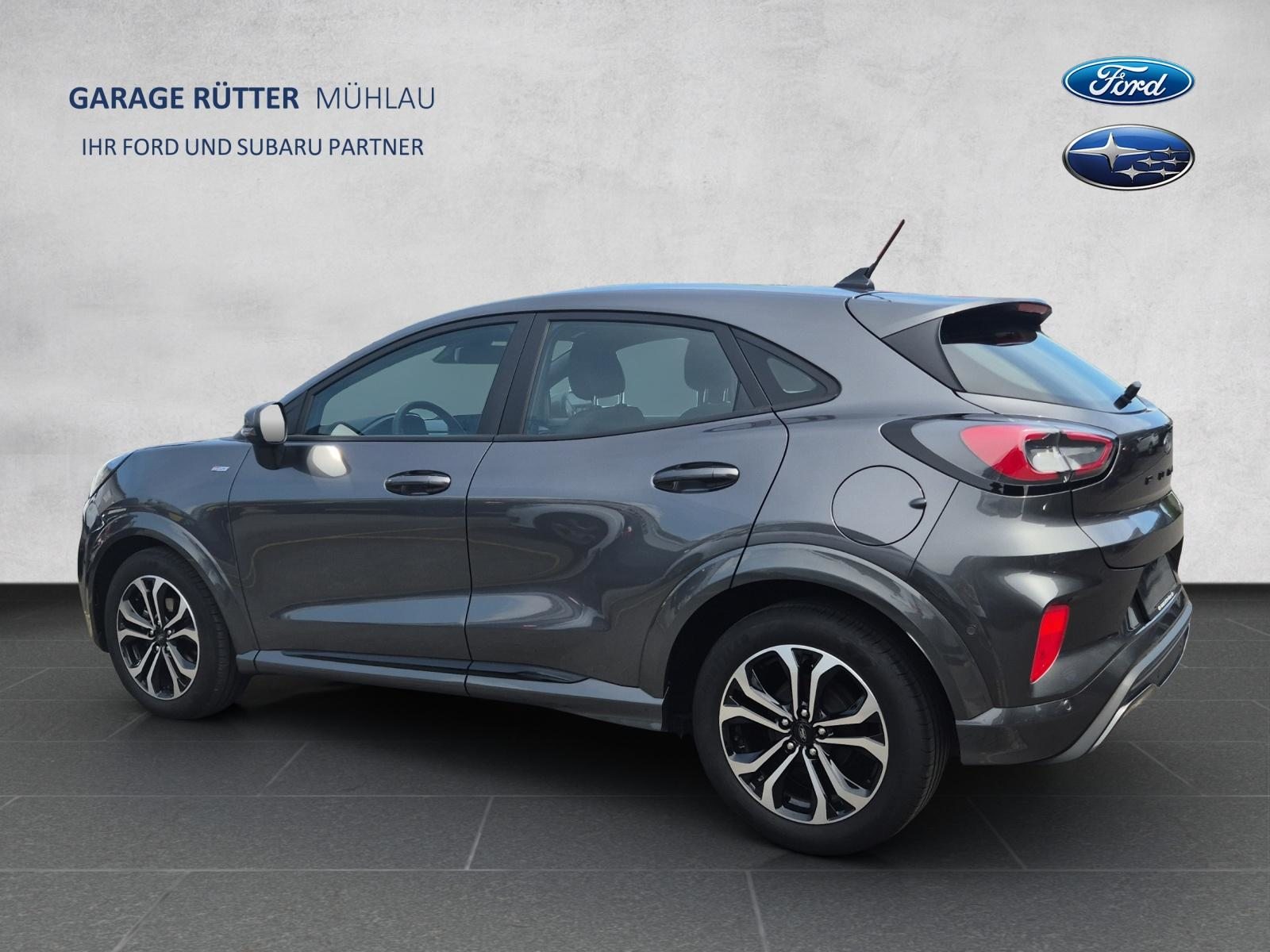 FORD Puma 1.0 EcoB Hybrid 125 ST-Line, Mild-Hybrid Benzin/Elektro, Occasion / Gebraucht, Automatik - 2