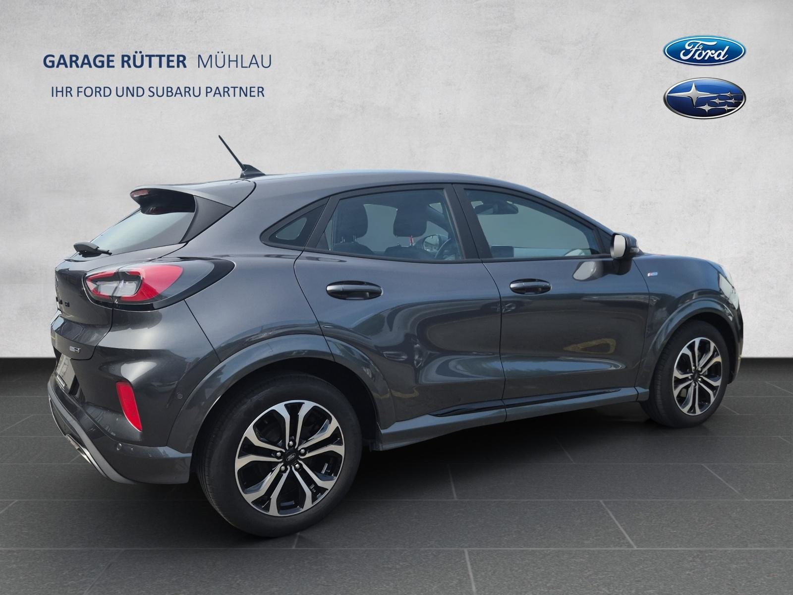 FORD Puma 1.0 EcoB Hybrid 125 ST-Line, Mild-Hybrid Benzin/Elektro, Occasion / Gebraucht, Automatik - 3