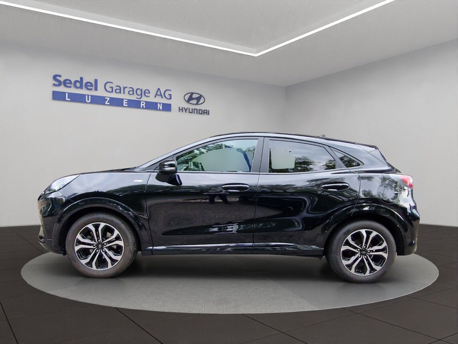 FORD Puma 1.0 EcoB Hybrid 125 ST-Line Design, Mild-Hybrid Benzin/Elektro, Occasion / Gebraucht, Automatik - 3