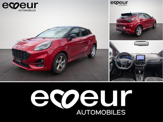 FORD Puma 1.0 MHEV ST-Line X Automat, Mild-Hybrid Benzin/Elektro, Occasion / Gebraucht, Automatik