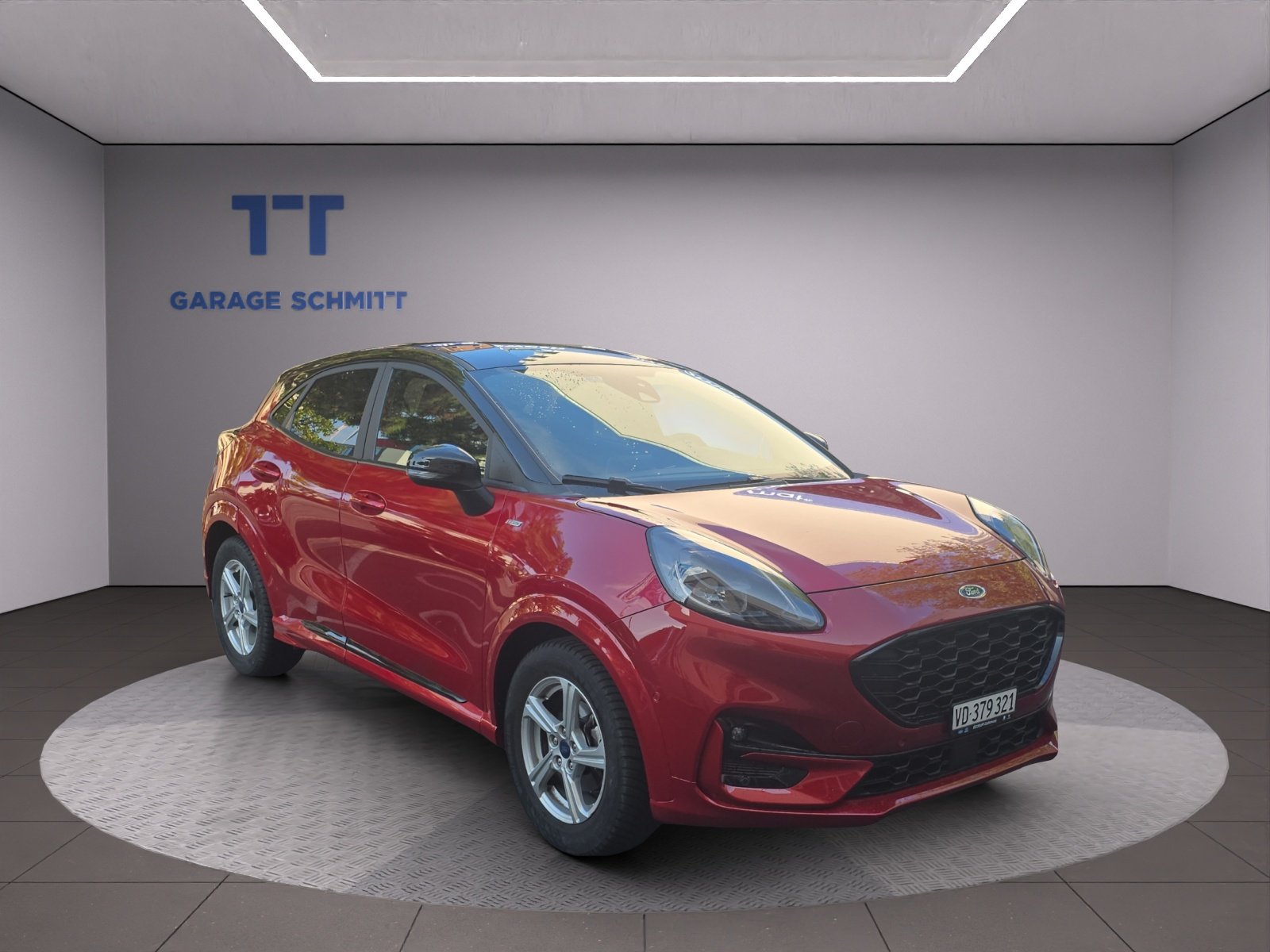 FORD Puma 1.0 EcoB Hybrid 125 ST-Line, Mild-Hybrid Benzin/Elektro, Occasion / Gebraucht, Automatik - 4