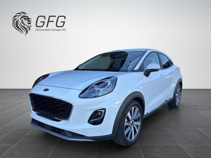 FORD Puma 1.0 EcoB Hybrid 125 Titanium X, Mild-Hybrid Petrol/Electric, Second hand / Used, Automatic
