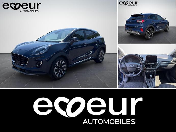 FORD Puma 1.0 EcoB Hybrid 125 Titanium, Hybride Léger Essence/Électricité, Occasion / Utilisé, Automatique
