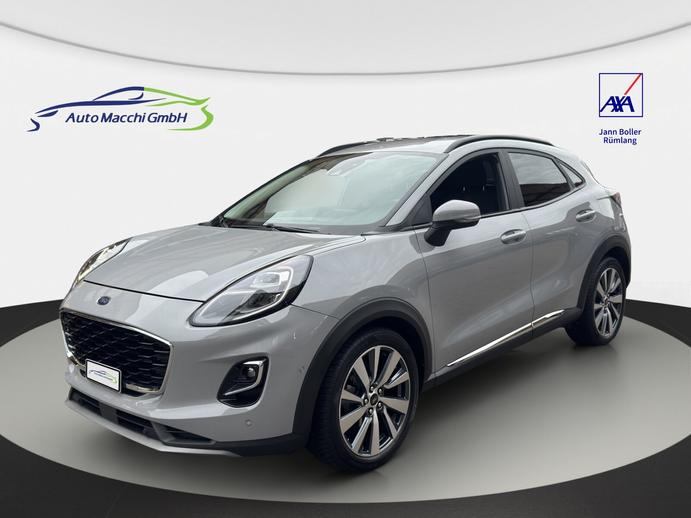 FORD Puma 1.0 MHEV Titanium X, Mild-Hybrid Benzin/Elektro, Occasion / Gebraucht, Handschaltung