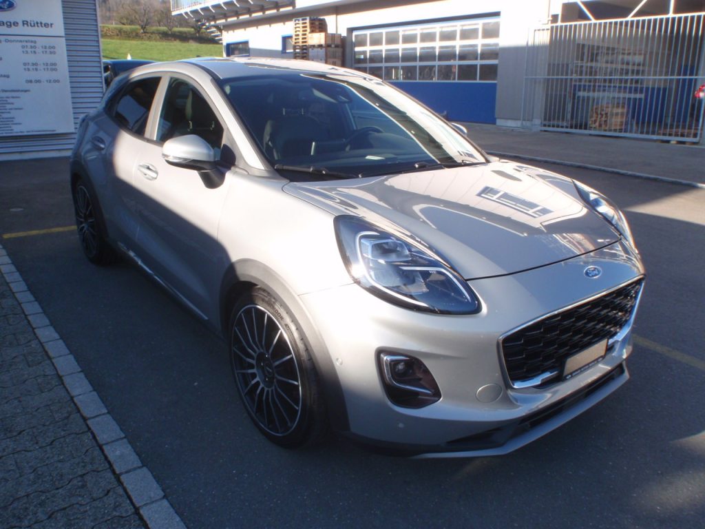 FORD PUMA1.0 EcoB Hybrid 155 Titanium X, Hybride Léger Essence/Électricité, Occasion / Utilisé, Manuelle - 2