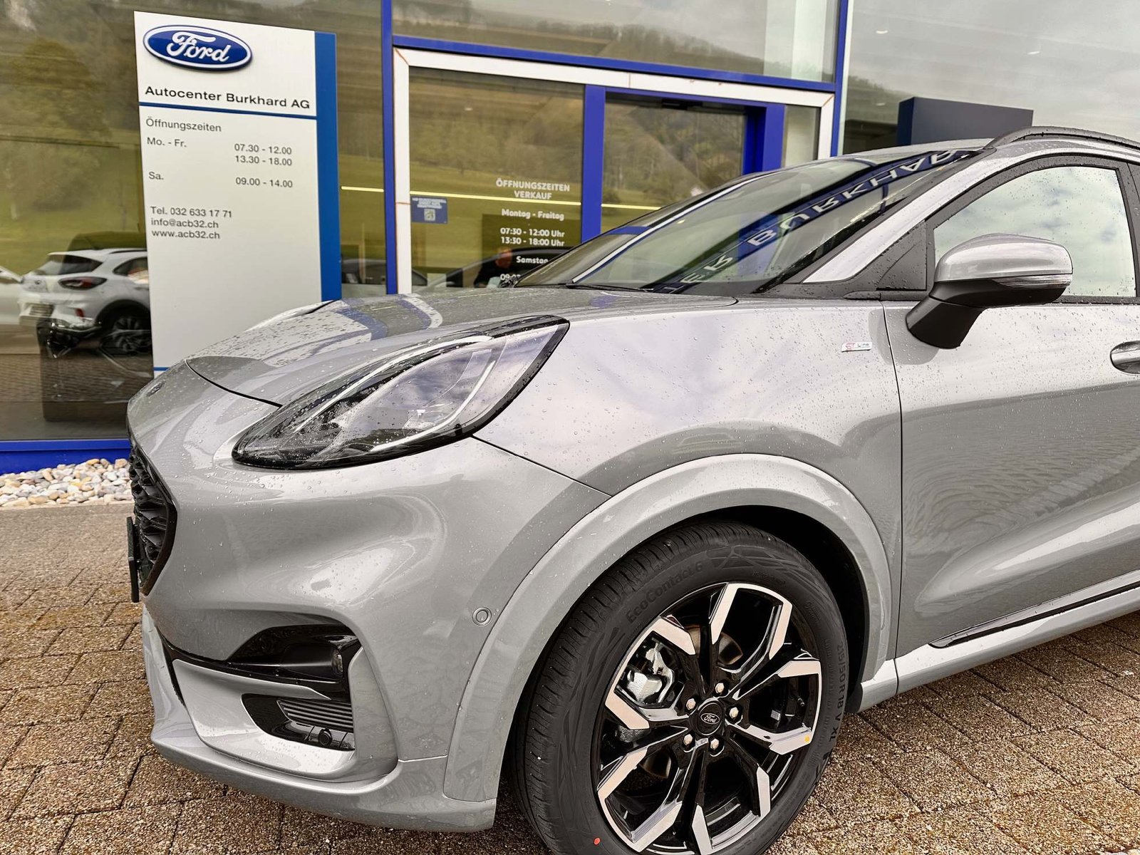 FORD Puma 1.0 EcoB Hybrid 155 ST-Line X, Mild-Hybrid Benzin/Elektro, Vorführwagen, Automatik - 2