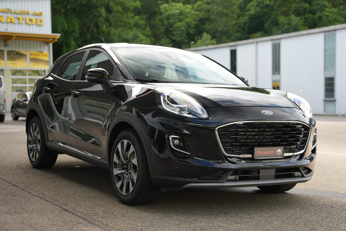 FORD Puma 1.0 EcoB Hybrid 125 Titanium, Mild-Hybrid Petrol/Electric, Second hand / Used, Automatic