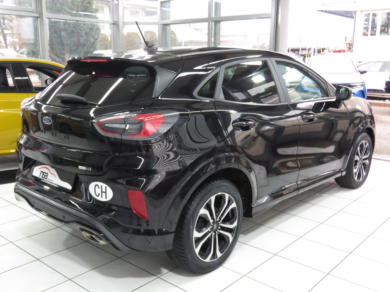 FORD Puma 1.0 MHEV ST-Line Automat, Hybride Léger Essence/Électricité, Occasion / Utilisé, Automatique - 4