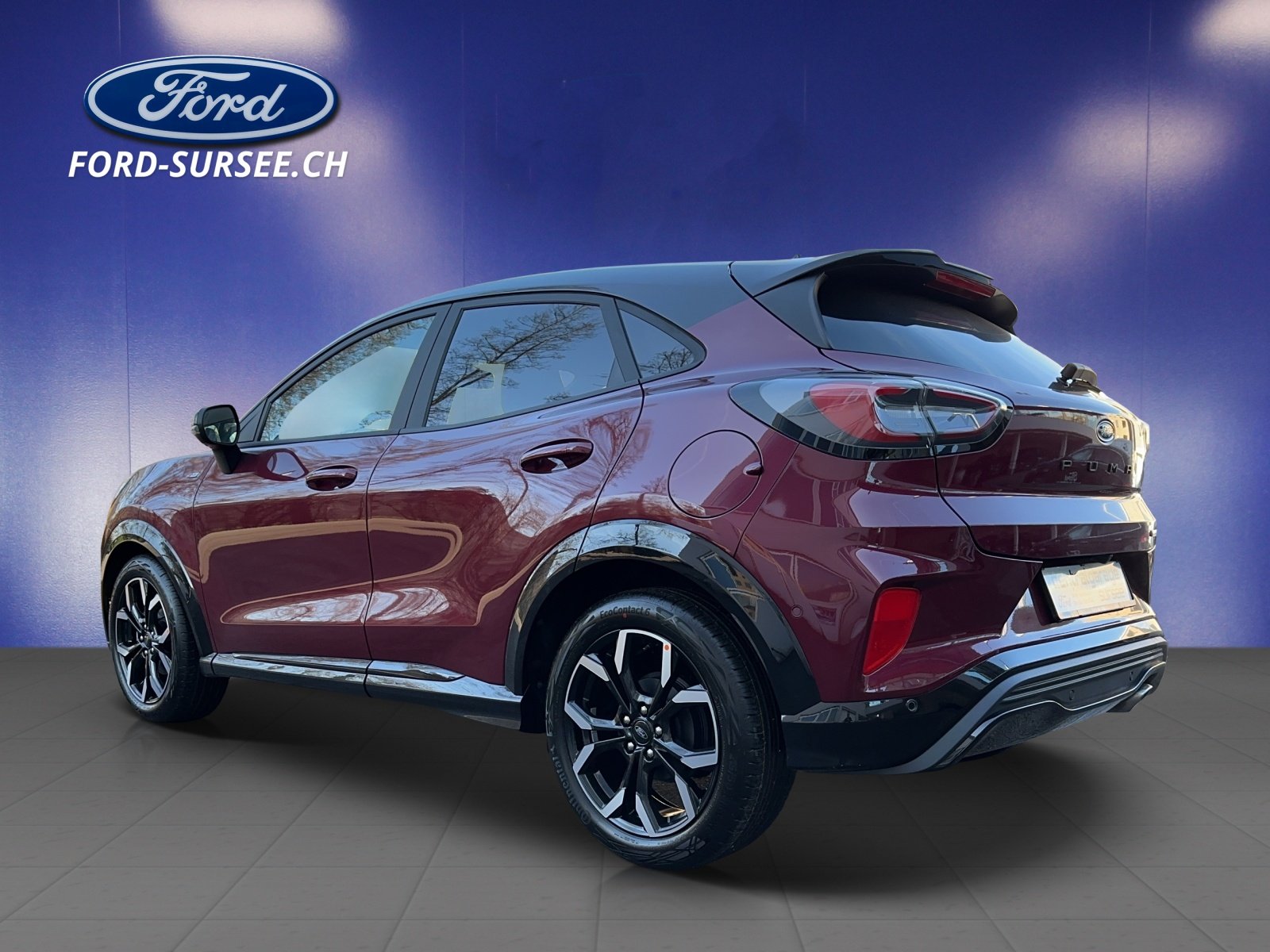 FORD Puma 1.0i EcoBoost Hybrid 125 PS ST-Line X "VIVID RUBY EDITI, Mild-Hybrid Petrol/Electric, Ex-demonstrator, Manual - 3