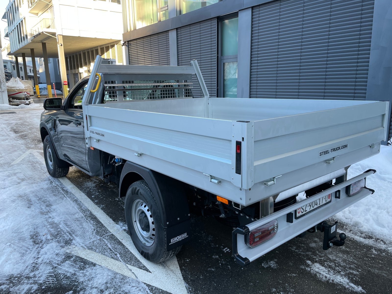 FORD Ranger XL 2.0 Eco Blue Chassis 4x4 mit Pritsche und AHK, Diesel, New car, Manual - 3