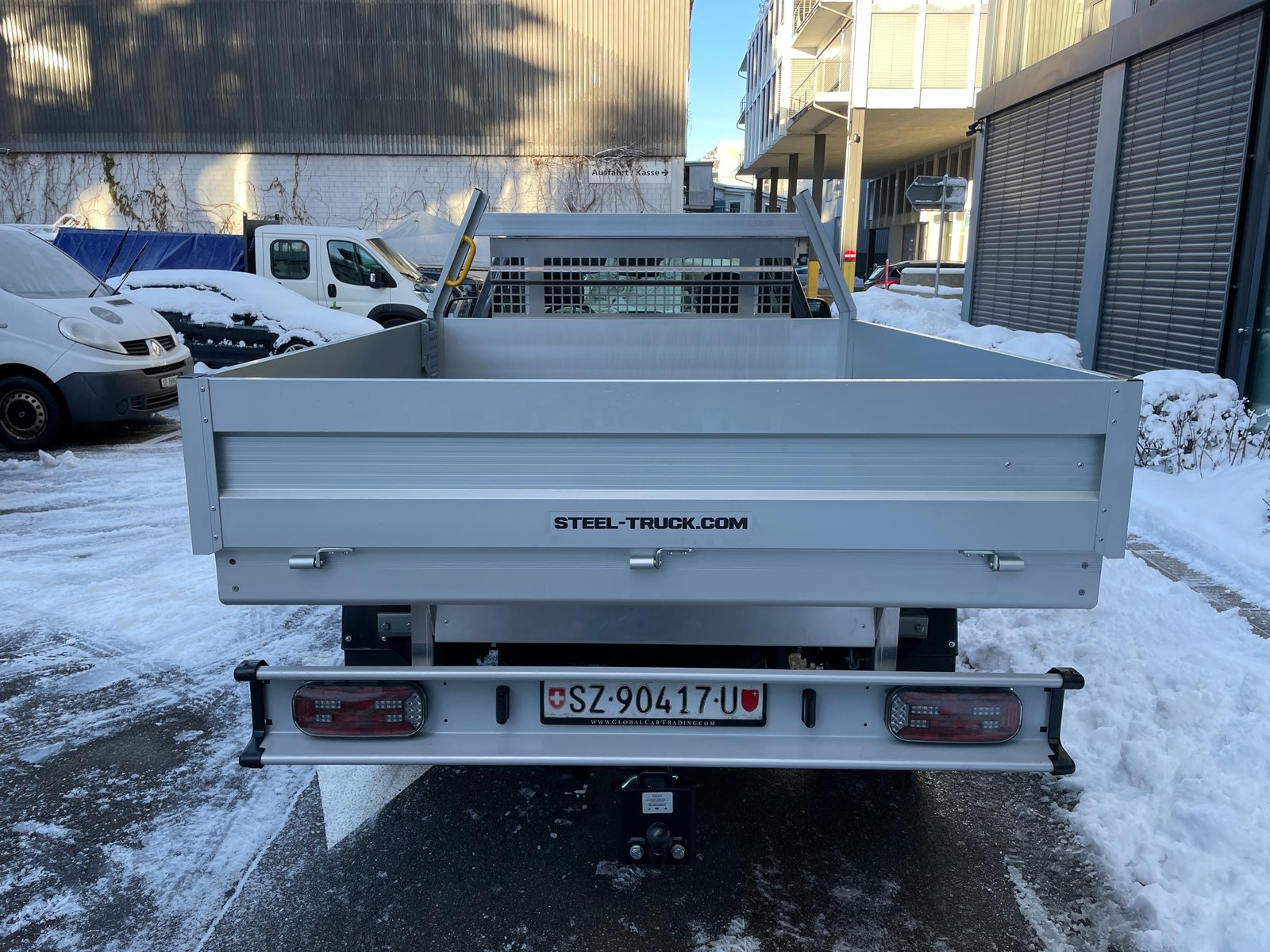 FORD Ranger XL 2.0 Eco Blue Chassis 4x4 mit Pritsche und AHK, Diesel, New car, Manual - 4