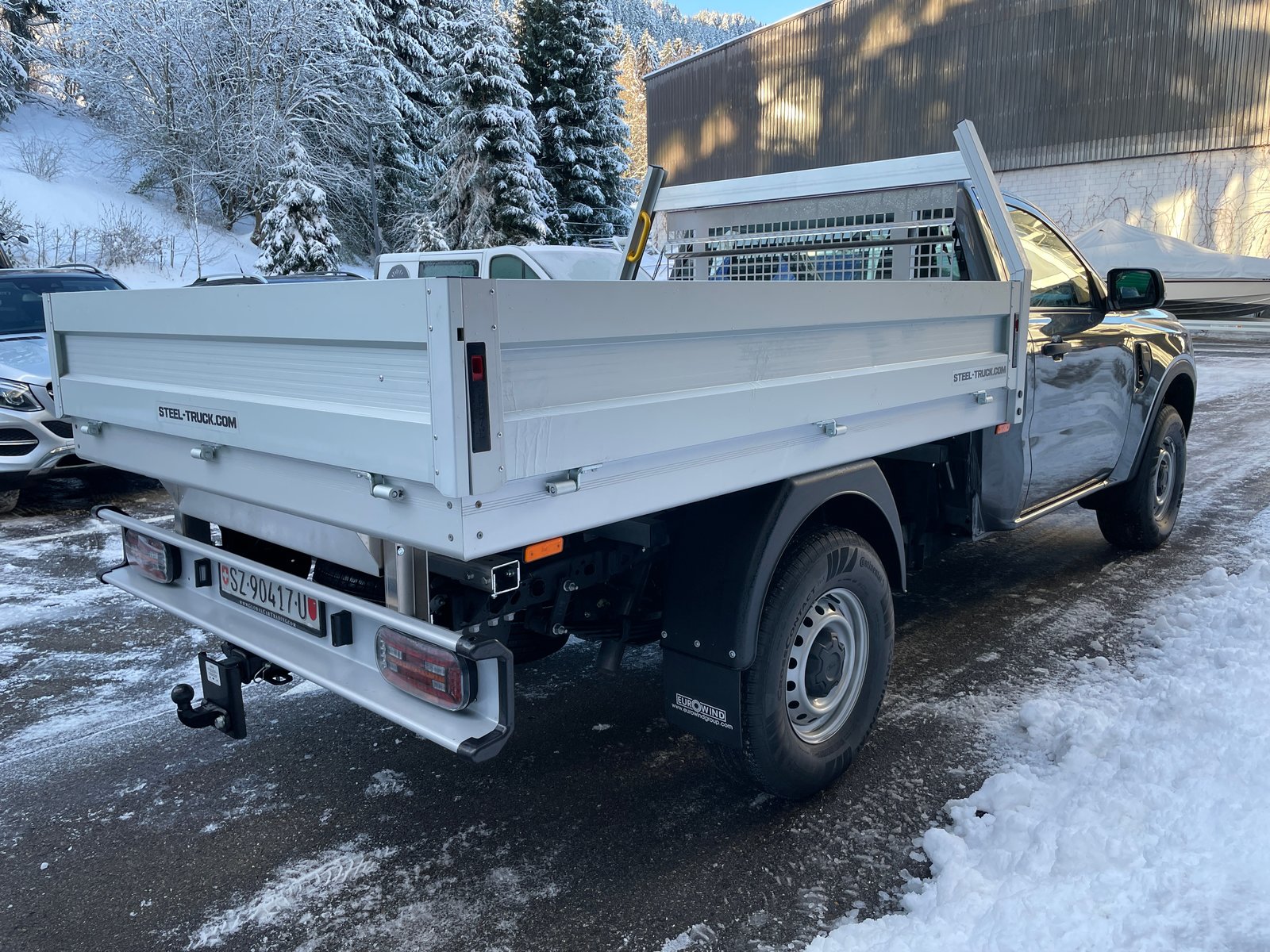 FORD Ranger XL 2.0 Eco Blue Chassis 4x4 mit Pritsche und AHK, Diesel, New car, Manual - 6