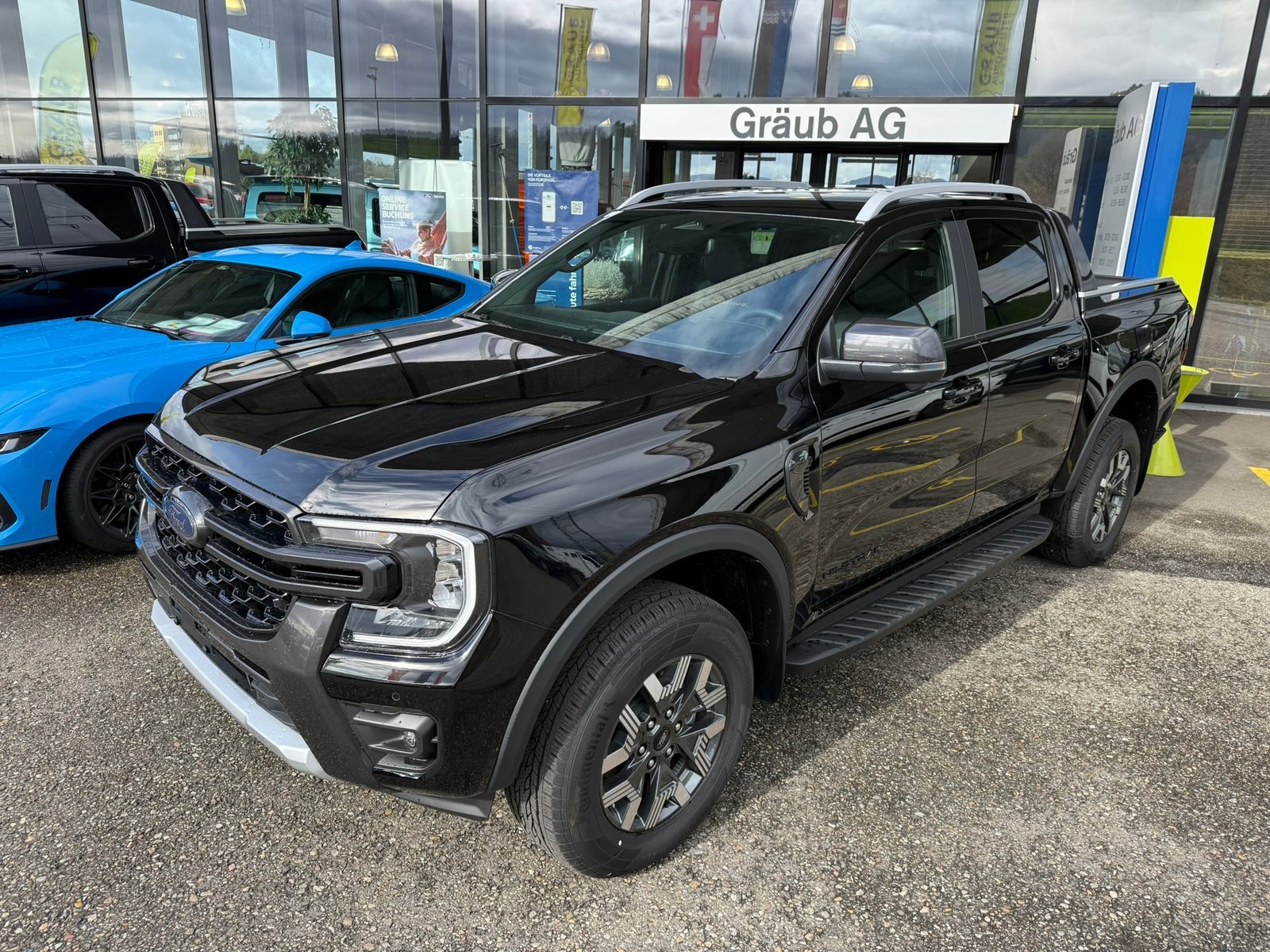 FORD Ranger Wildtrak 2.3 Eco Boost e-4WD Automat, Plug-in-Hybrid Petrol/Electric, Ex-demonstrator, Automatic - 3