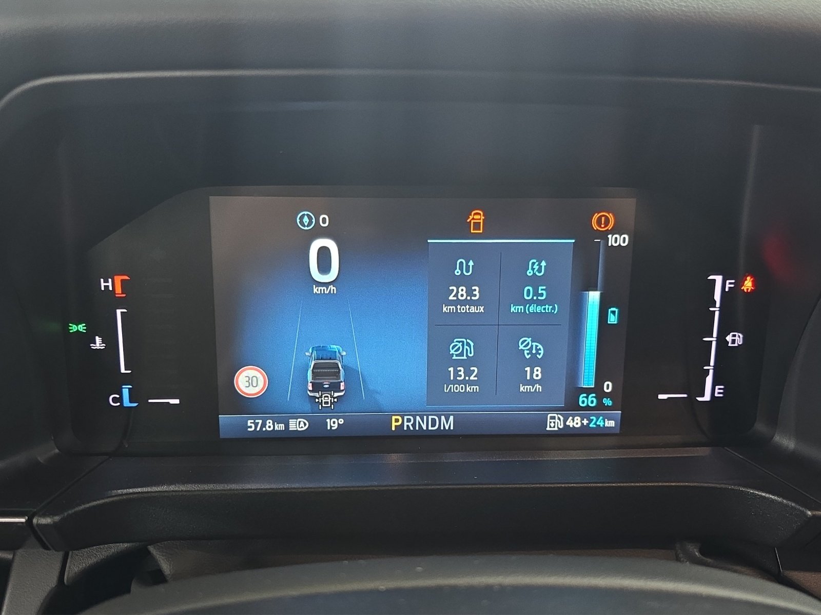 FORD Ranger dcab.pick-up 2.3 EcoBoo, Hybride Rechargeable Essence/Électricité, Voiture de démonstration, Automatique - 7