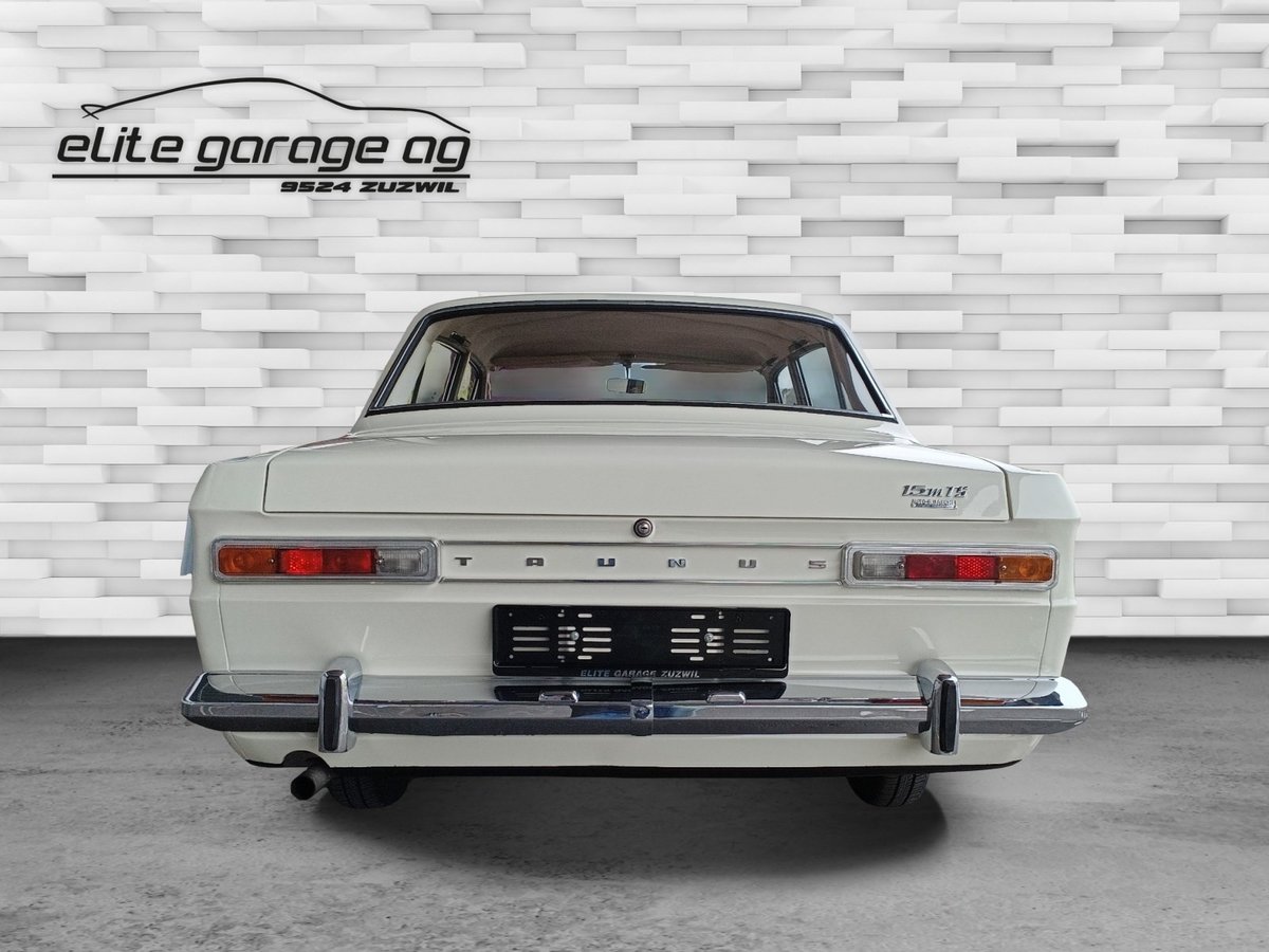 FORD Taunus 15 M P6, Essence, Voiture de collection, Manuelle - 6