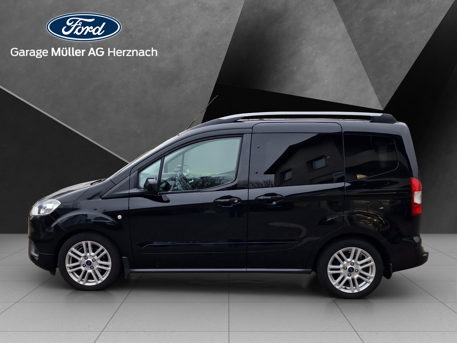 FORD Tourneo Courier 1.0 EcoB 100 Titanium, Benzin, Occasion / Gebraucht, Handschaltung - 3