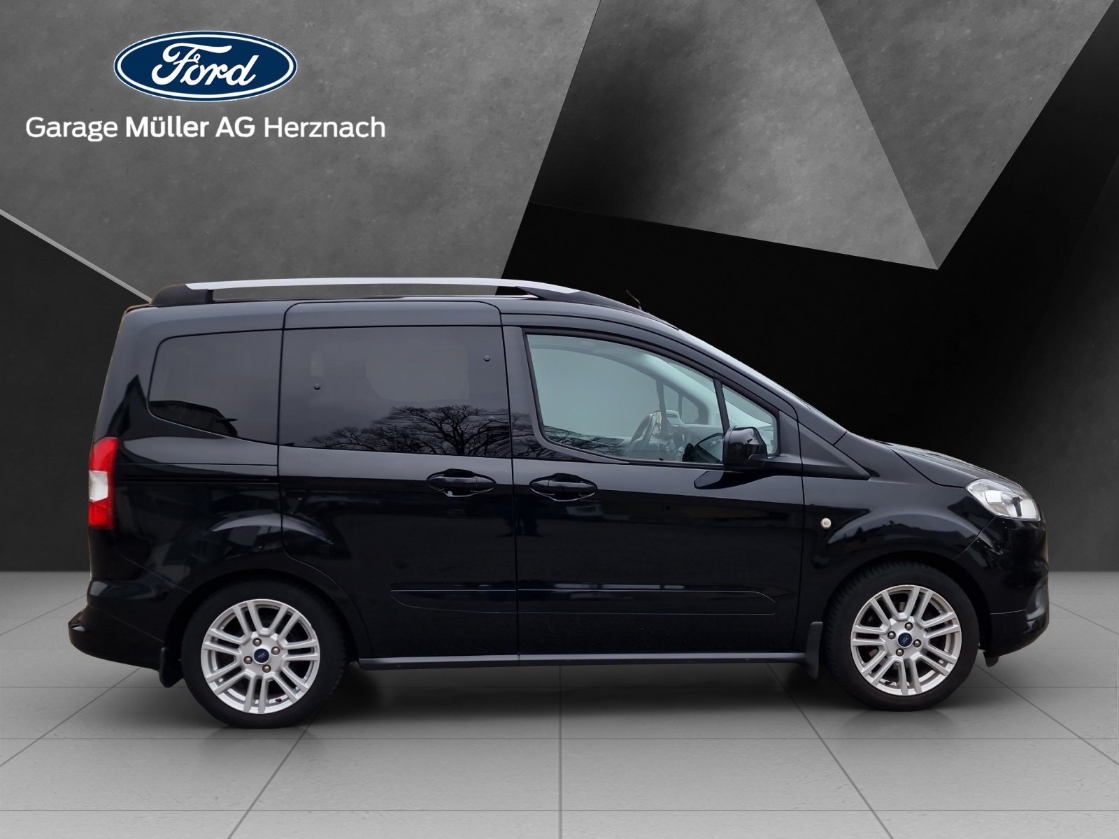 FORD Tourneo Courier 1.0 EcoB 100 Titanium, Benzin, Occasion / Gebraucht, Handschaltung - 4