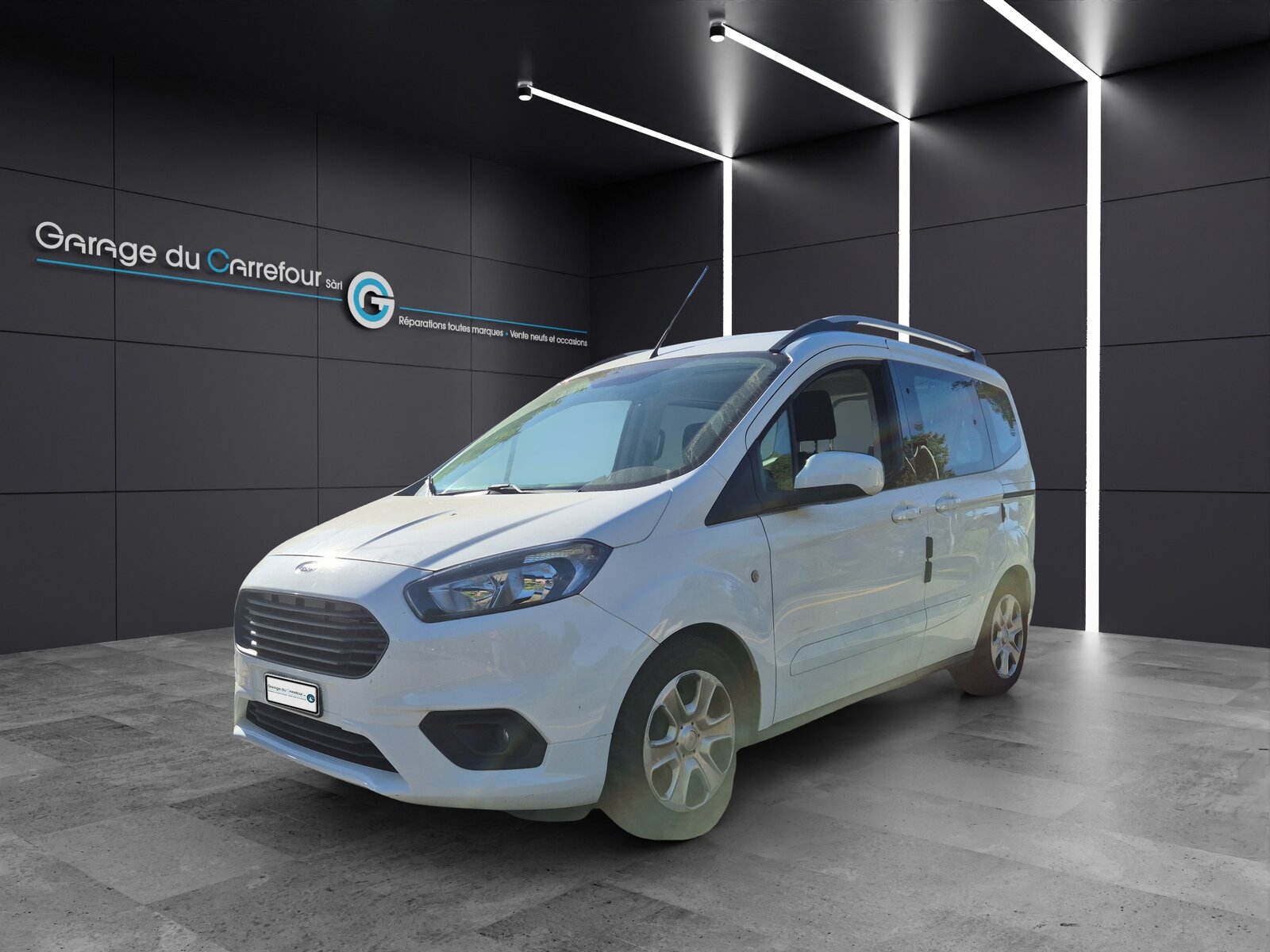FORD Tourneo Courier 1.0 EcoB 100 Trend, Benzin, Occasion / Gebraucht, Handschaltung - 3