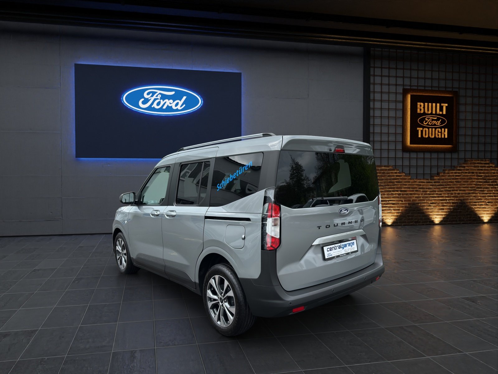FORD Tourneo Courier 1.0i EcoBoost 125 PS Titanium AUTOMAT, Benzin, Neuwagen, Automatik - 3