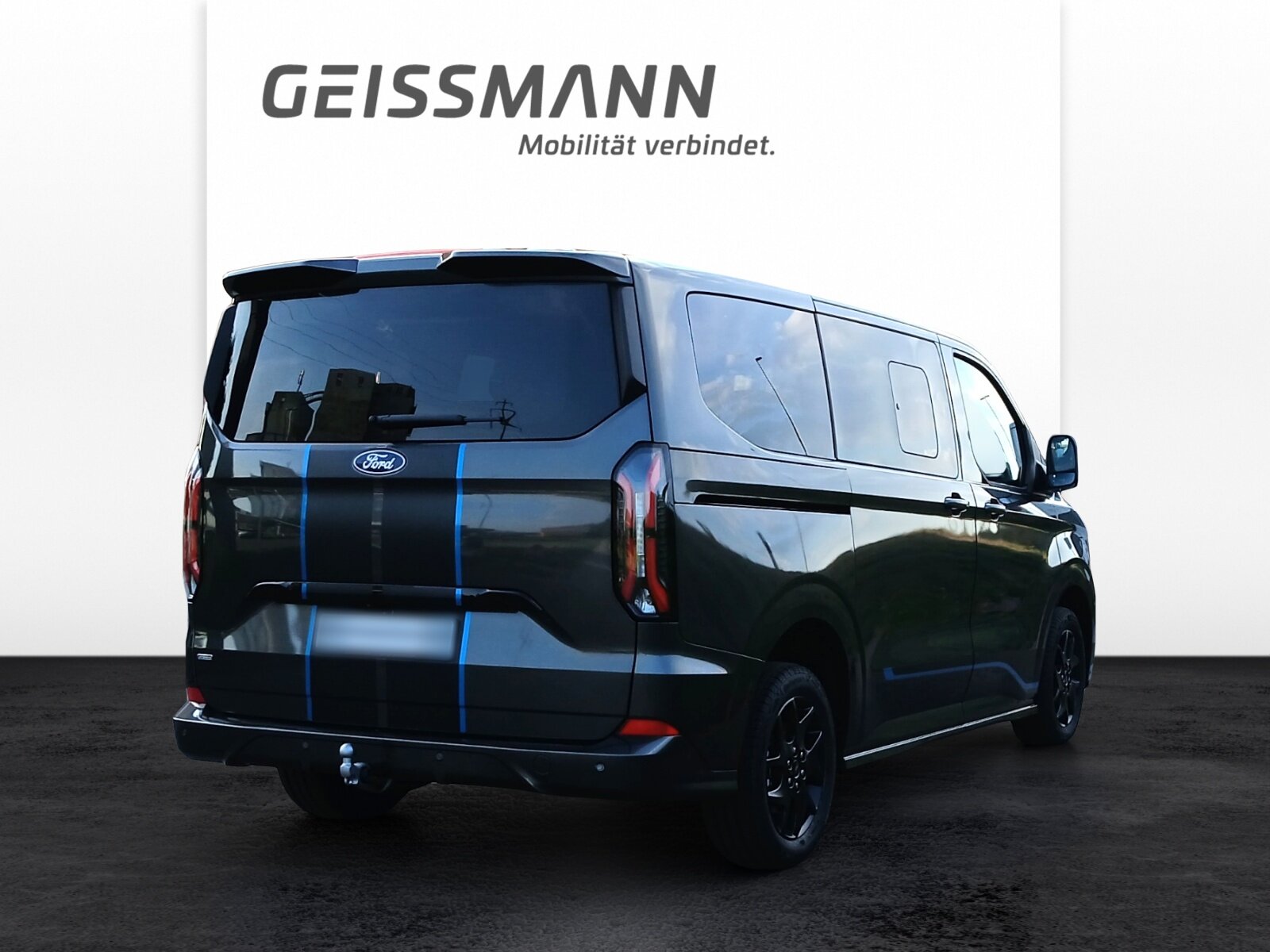 FORD Tourneo Custom Bus 340 L1 2.5 Duratec 233 Sport PHEV, Plug-in-Hybrid Benzin/Elektro, Neuwagen, Automatik - 4