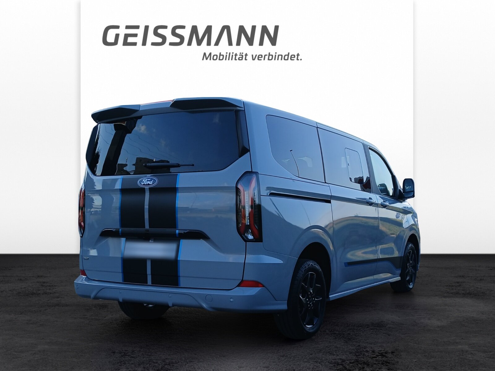 FORD Tourneo Custom Bus 340 L1 2.5 Duratec 233 Sport PHEV, Plug-in-Hybrid Benzin/Elektro, Neuwagen, Automatik - 3