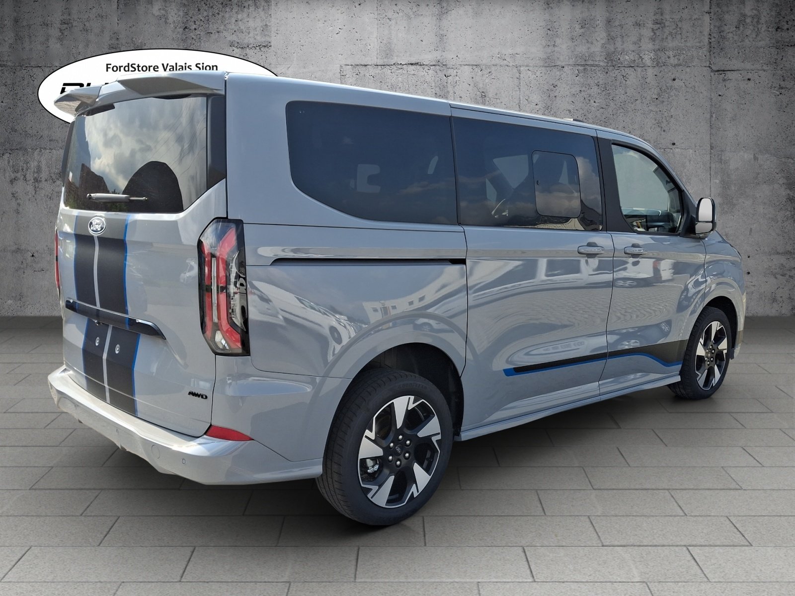 FORD Tourneo Custom 320 L1H1 Sport Automatique 4x4, Diesel, Voiture nouvelle, Automatique - 3