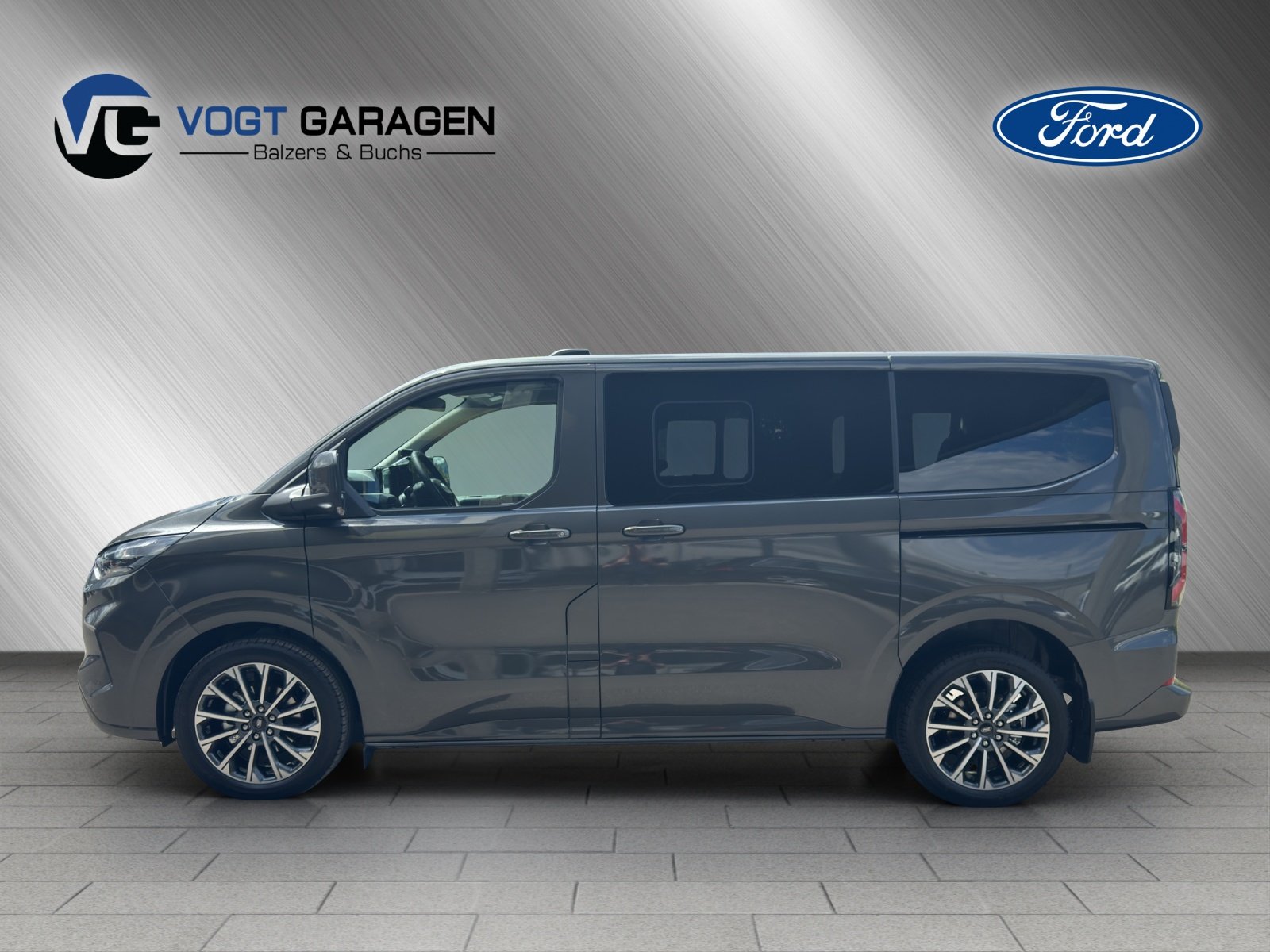 FORD Tourneo Custom Bus 320 L1 2.0 EcoBlue Titanium X 4x4, Diesel, Auto nuove, Automatico - 3