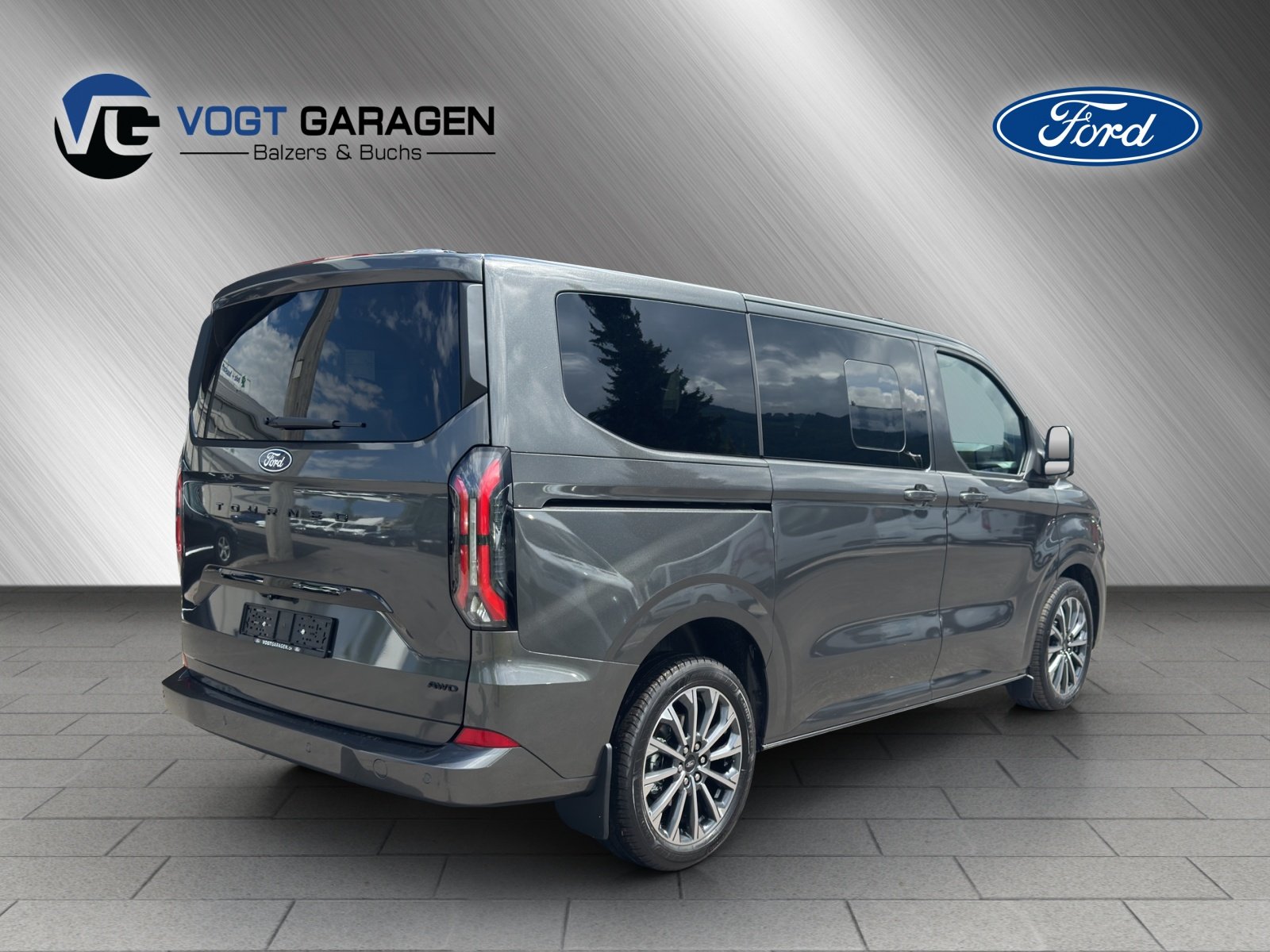FORD Tourneo Custom Bus 320 L1 2.0 EcoBlue Titanium X 4x4, Diesel, Auto nuove, Automatico - 6