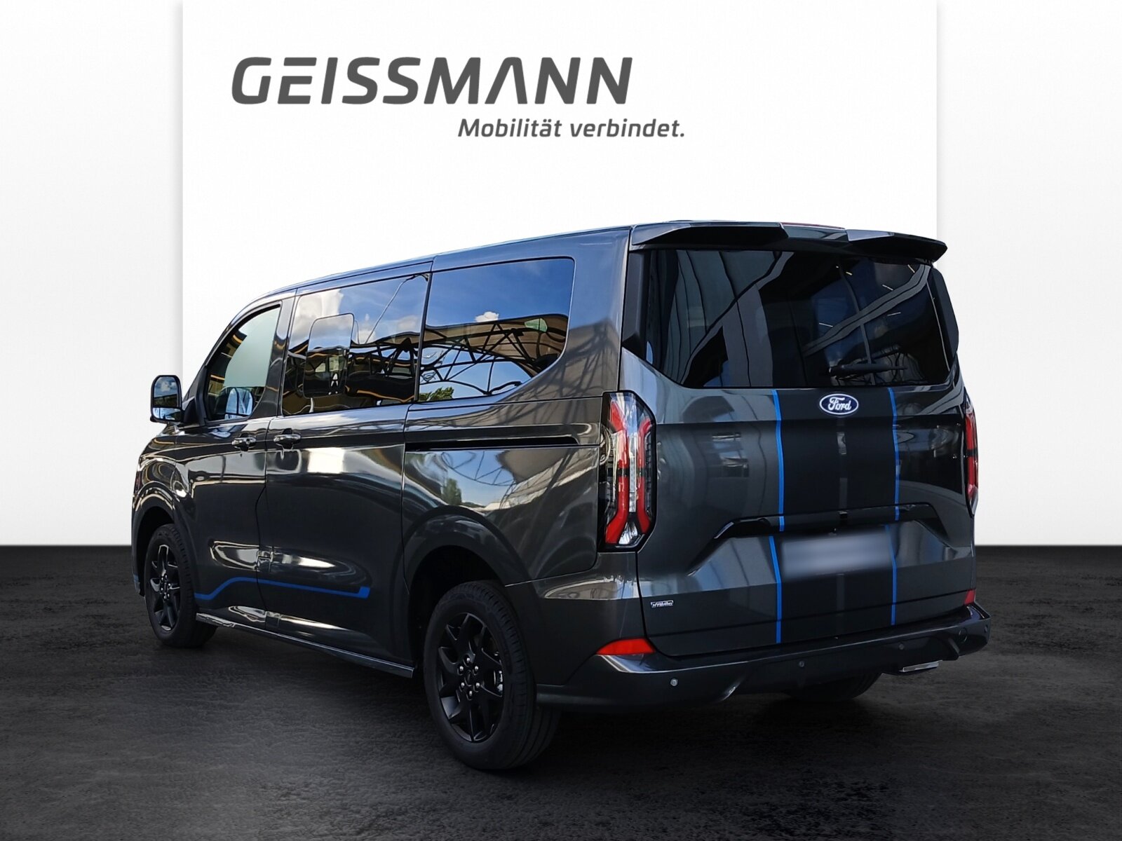 FORD Tourneo Custom Bus 340 L1 2.5 Duratec 233 Sport PHEV, Plug-in-Hybrid Benzin/Elektro, Neuwagen, Automatik - 4