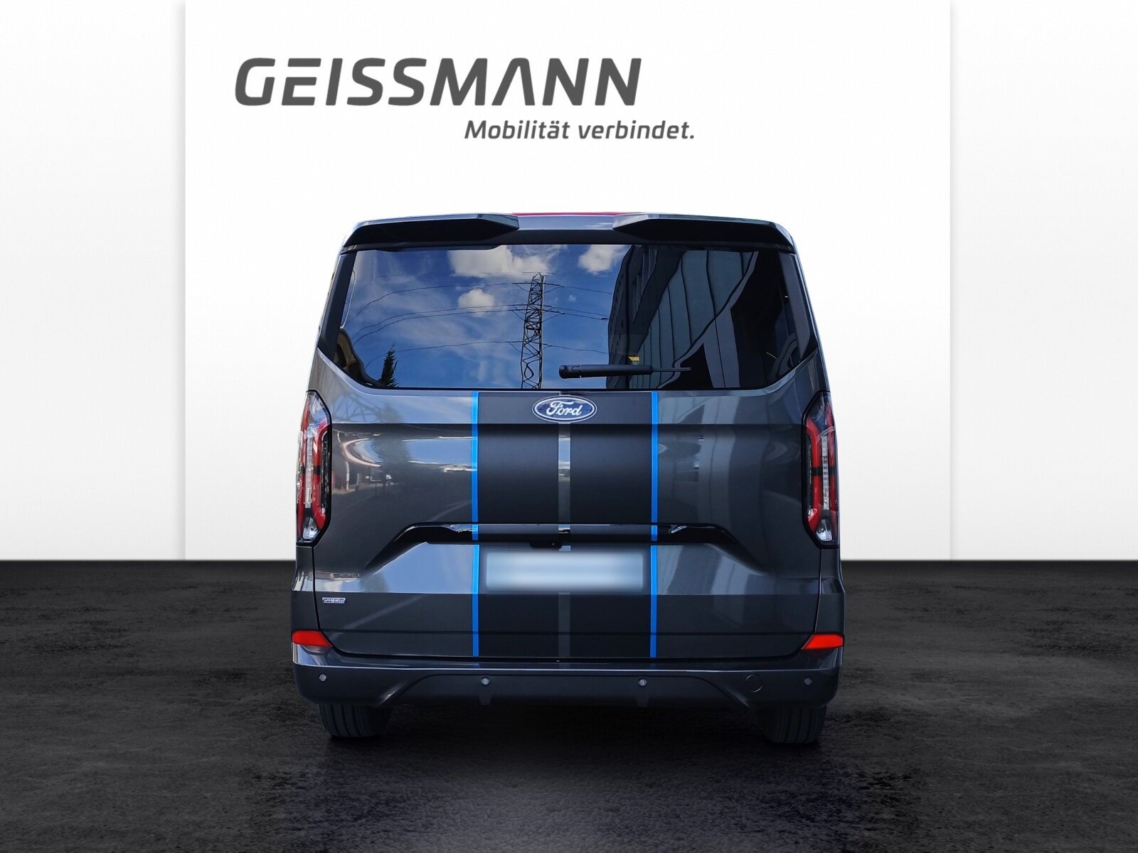 FORD Tourneo Custom Bus 340 L1 2.5 Duratec 233 Sport PHEV, Plug-in-Hybrid Benzin/Elektro, Neuwagen, Automatik - 6