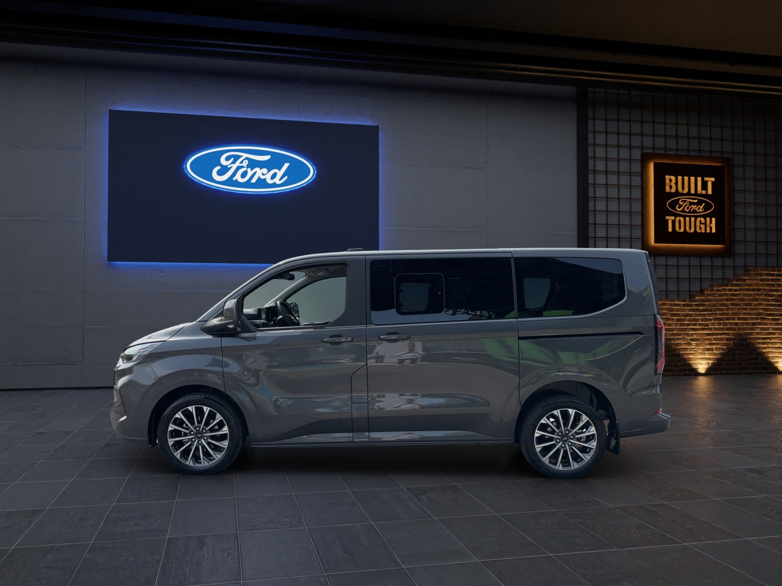 FORD Tourneo Custom Bus 320 L1 2.0 EcoBlue 170 PS Titanium X AUTO, Diesel, Vorführwagen, Automatik - 2