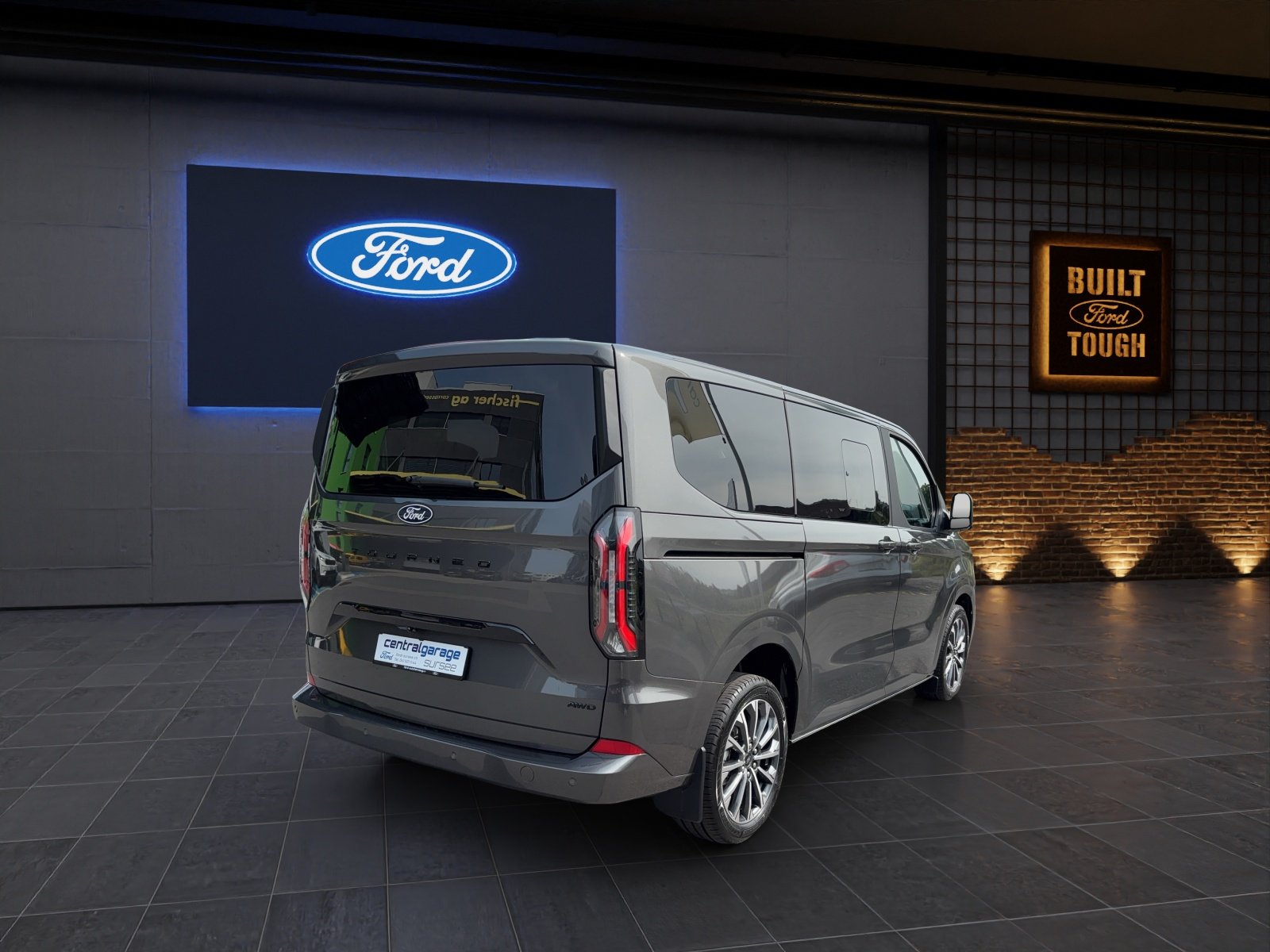 FORD Tourneo Custom Bus 320 L1 2.0 EcoBlue 170 PS Titanium X AUTO, Diesel, Vorführwagen, Automatik - 4