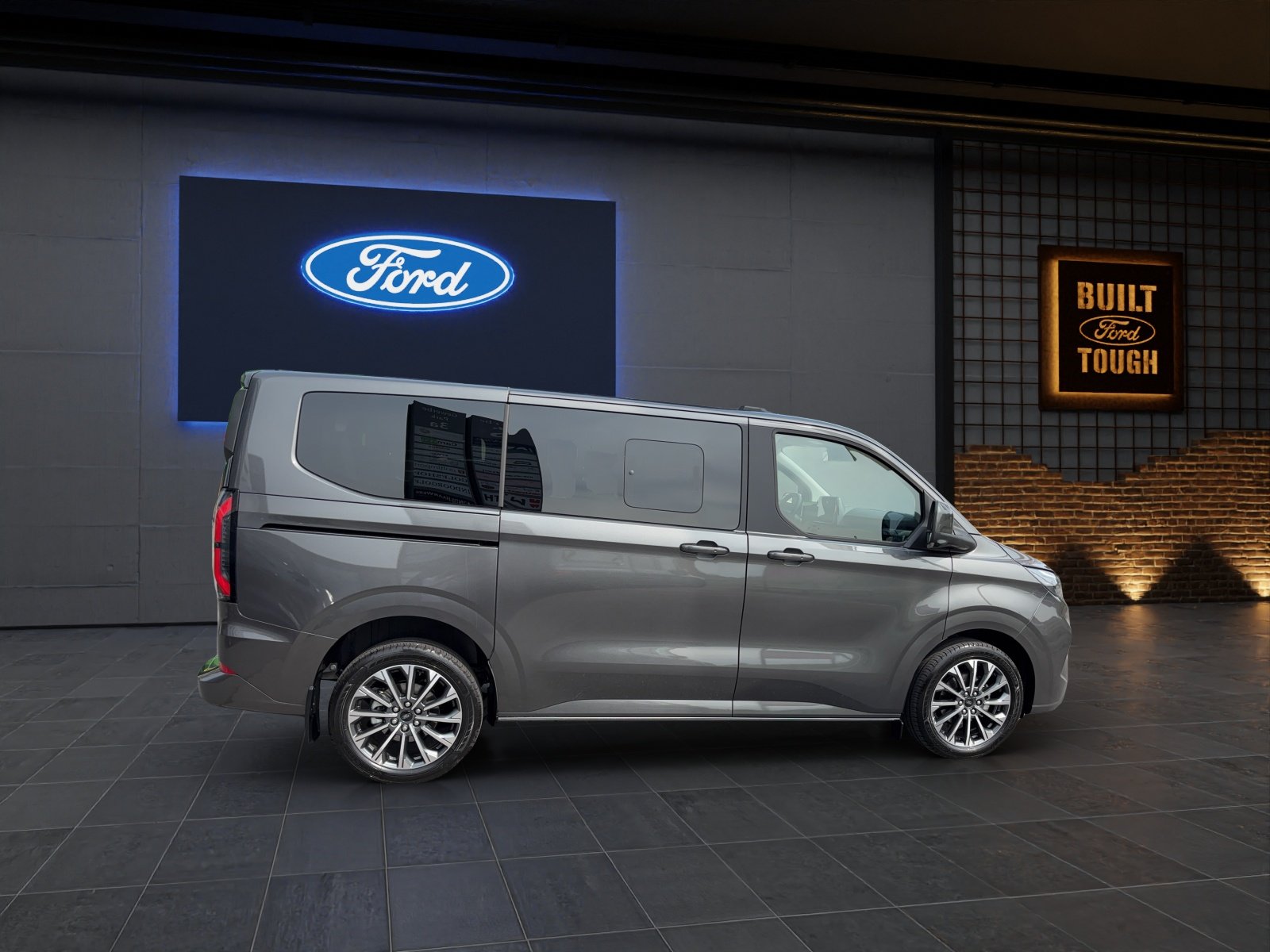 FORD Tourneo Custom Bus 320 L1 2.0 EcoBlue 170 PS Titanium X AUTO, Diesel, Vorführwagen, Automatik - 5