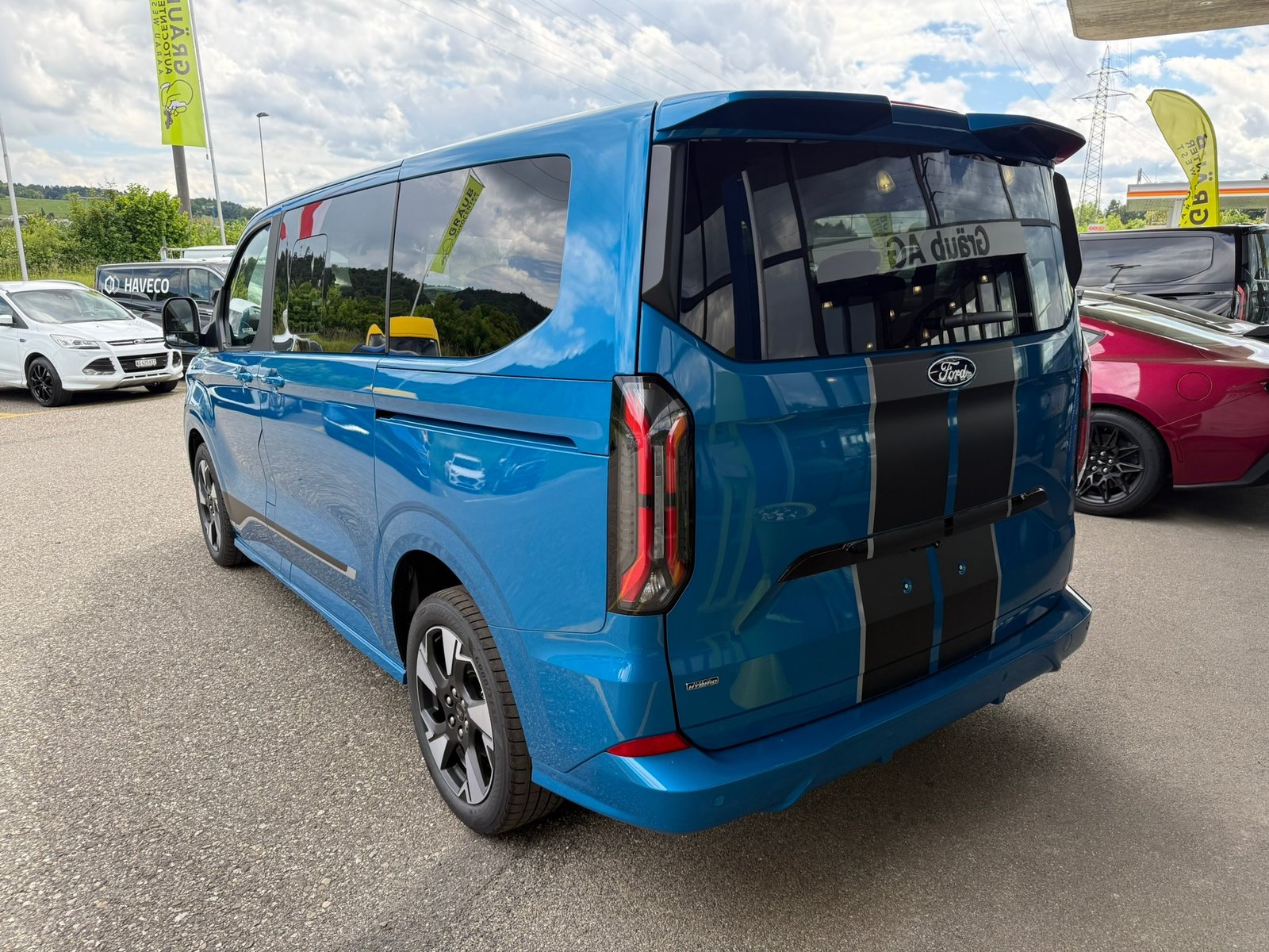 FORD Tourneo Bus 340 L1H1 PHEV Sport, Plug-in-Hybrid Benzina/Elettrica, Auto nuove, Automatico - 5