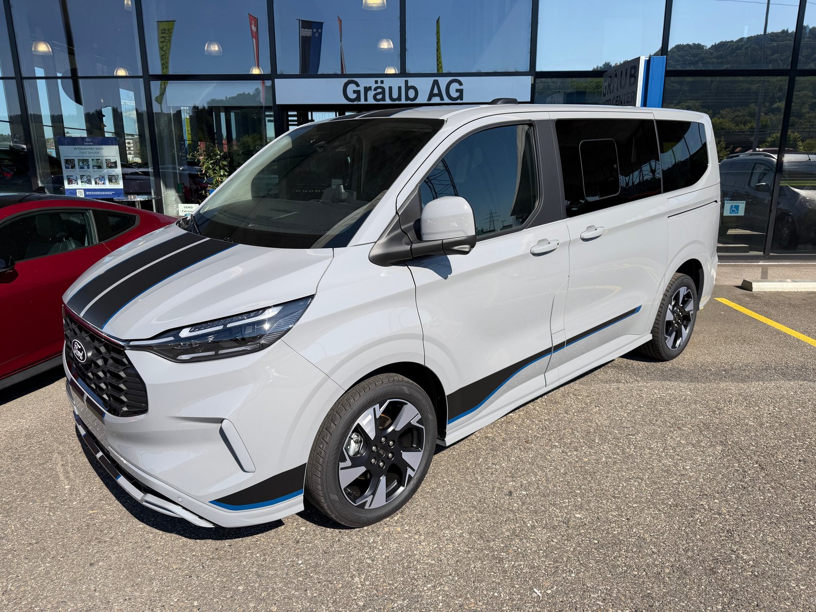 FORD Tourneo Bus 320 L1H1 Sport Automat 4x4, Diesel, Auto nuove, Automatico - 3