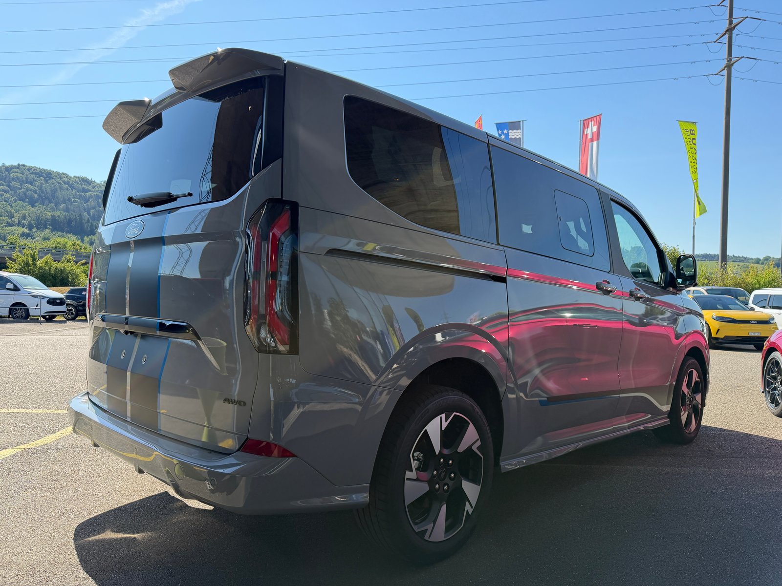 FORD Tourneo Bus 320 L1H1 Sport Automat 4x4, Diesel, Auto nuove, Automatico - 6