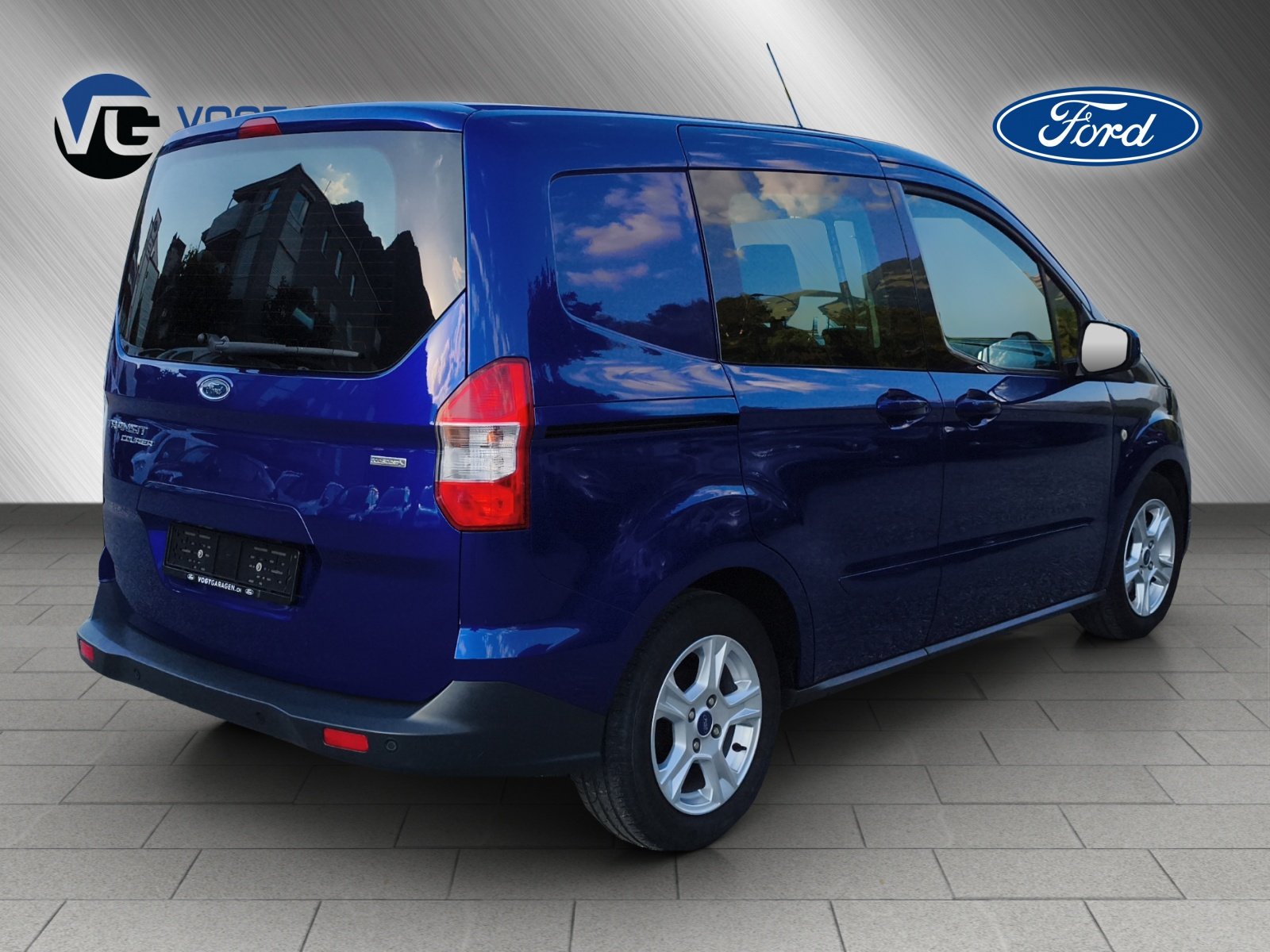 FORD Transit Courier Van 1.0 EcoB Limited, Benzin, Occasion / Gebraucht, Handschaltung - 6