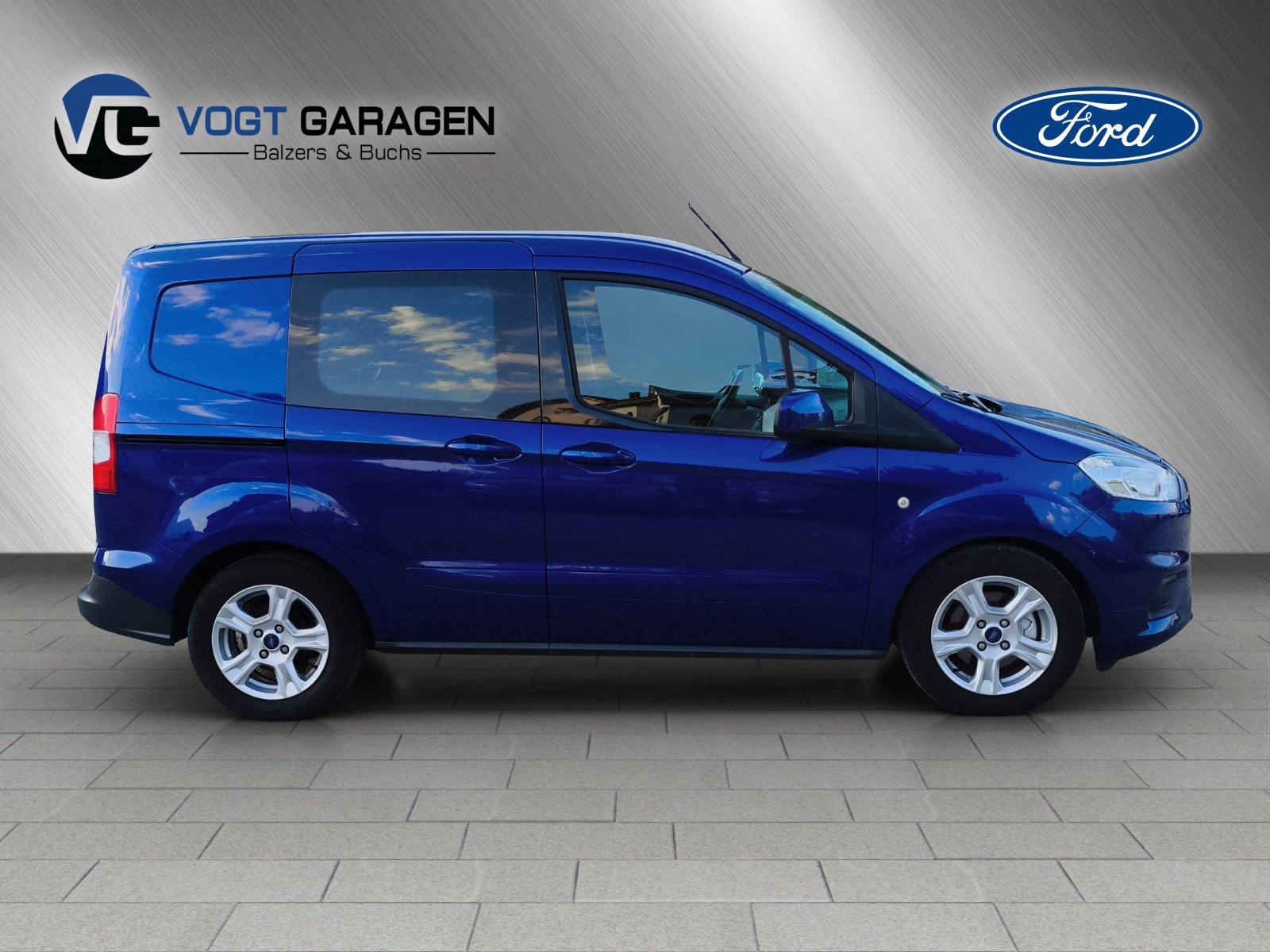 FORD Transit Courier Van 1.0 EcoB Limited, Benzin, Occasion / Gebraucht, Handschaltung - 7