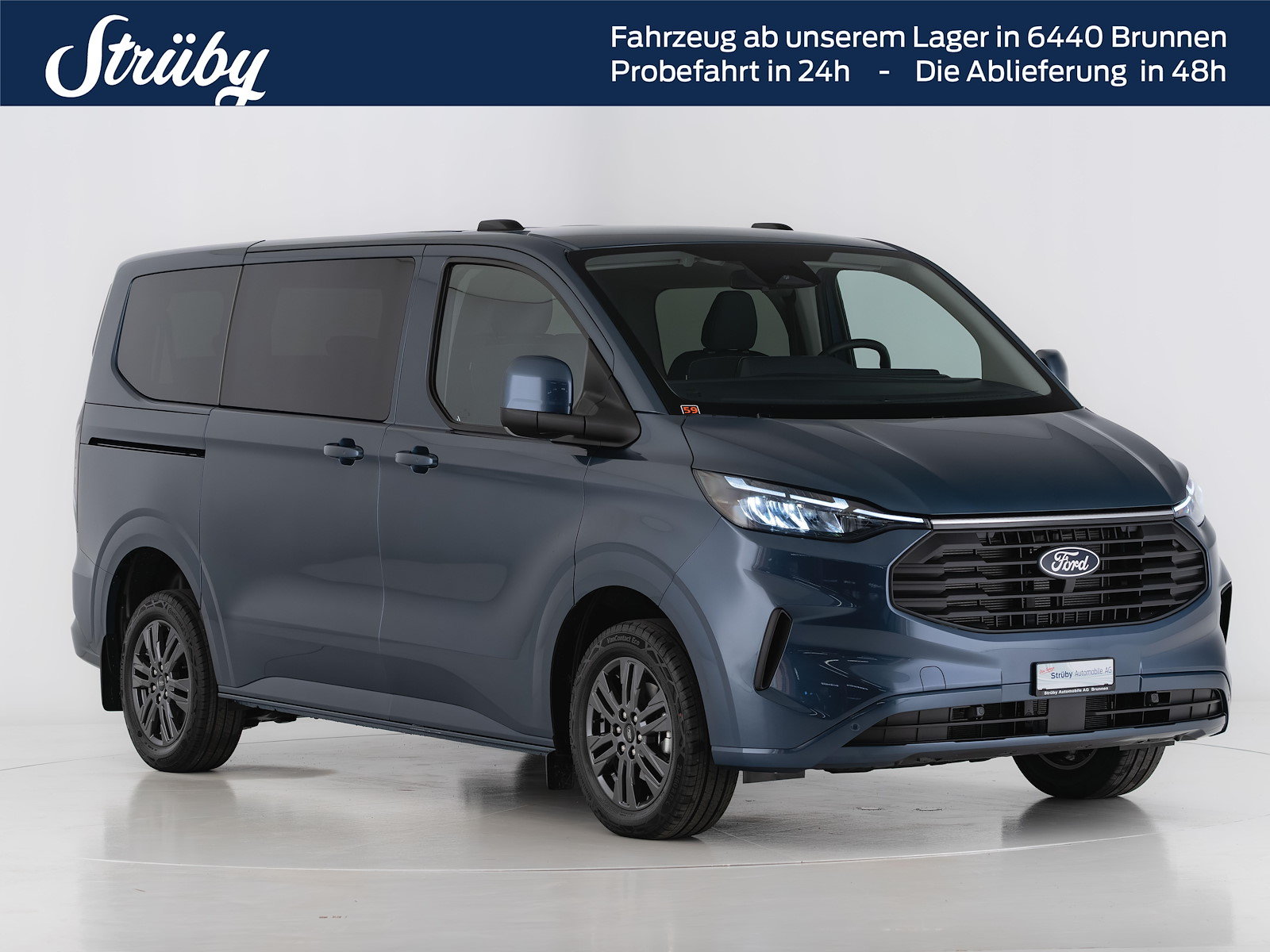 FORD Transit Custom Kombi 320 L1 2.0 EcoBlue 170 Limited, Diesel, Auto nuove, Automatico - 4