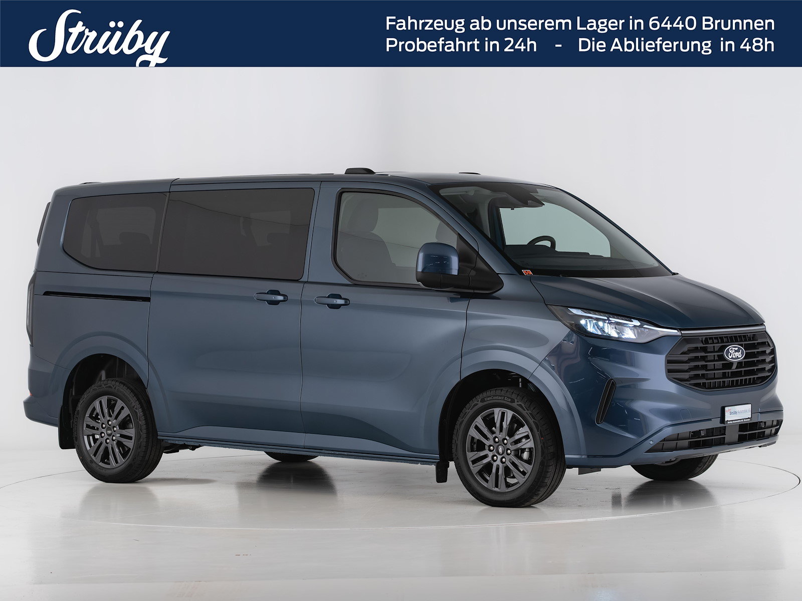 FORD Transit Custom Kombi 320 L1 2.0 EcoBlue 170 Limited, Diesel, Auto nuove, Automatico - 5