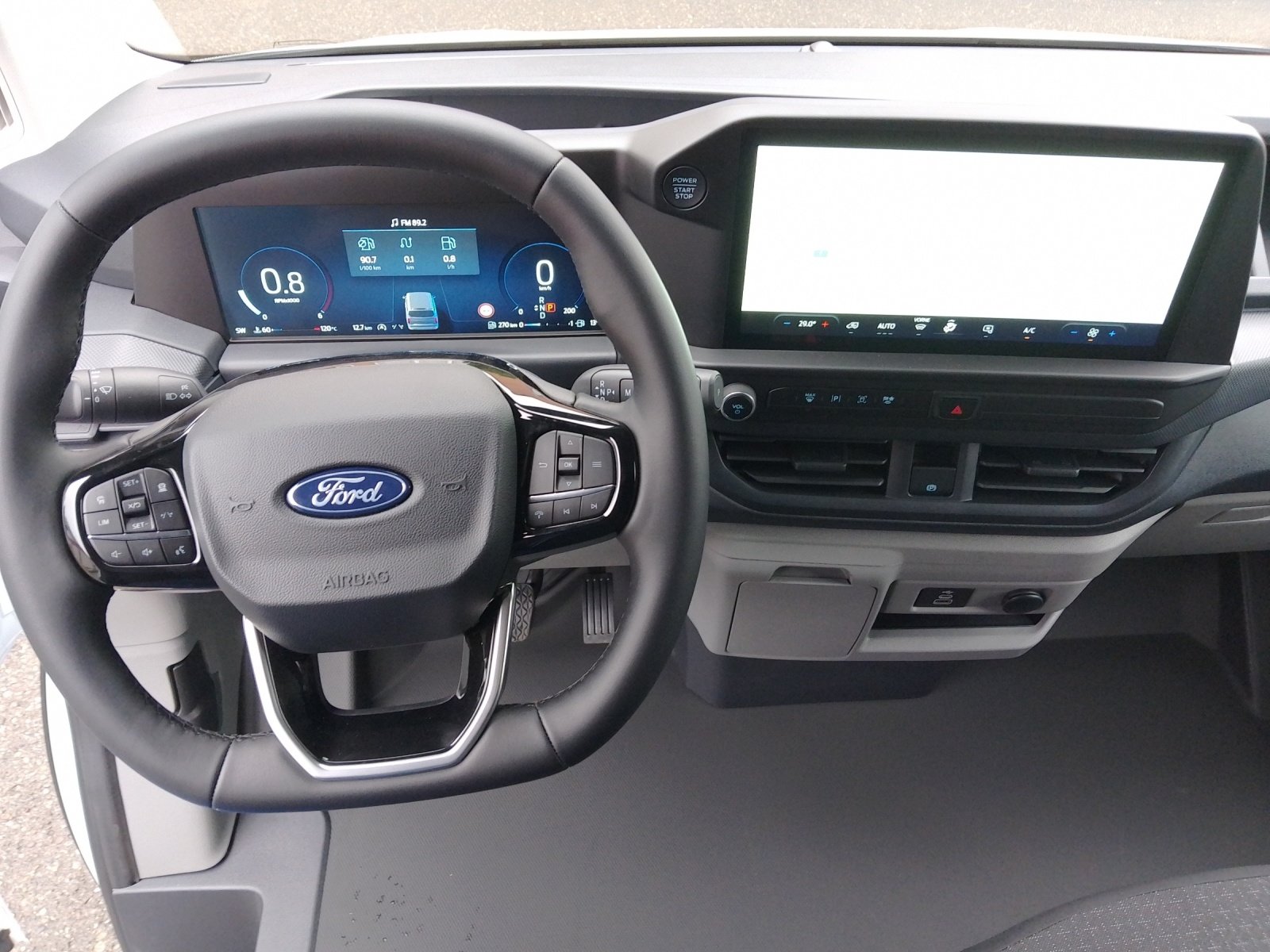 FORD Transit Custom Van 320 L1 2.0 EcoBlue 136 Trend, Diesel, Auto nuove, Automatico - 7