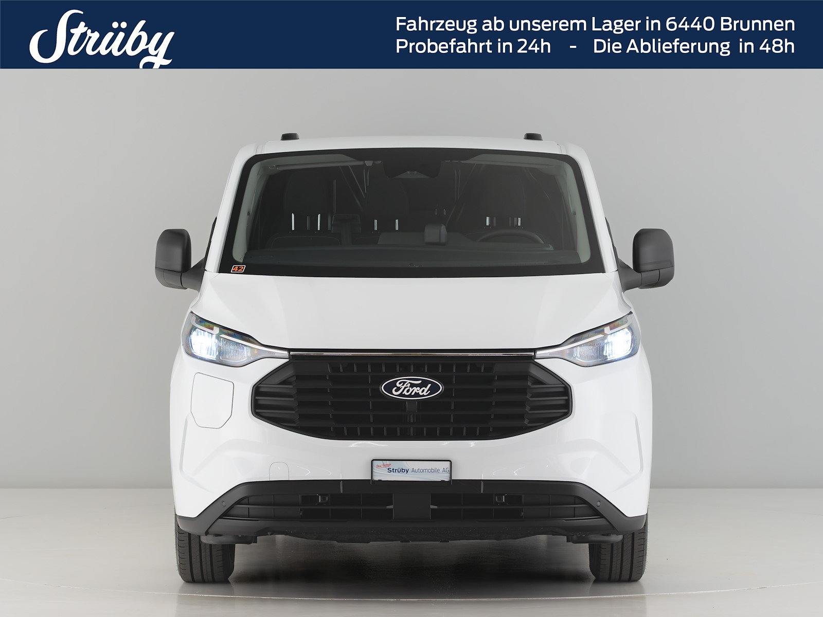 FORD Transit Custom Van 320 L2 2.5 Duratec 233PS Trend PHEV, Plug-in-Hybrid Benzina/Elettrica, Auto nuove, Automatico - 2