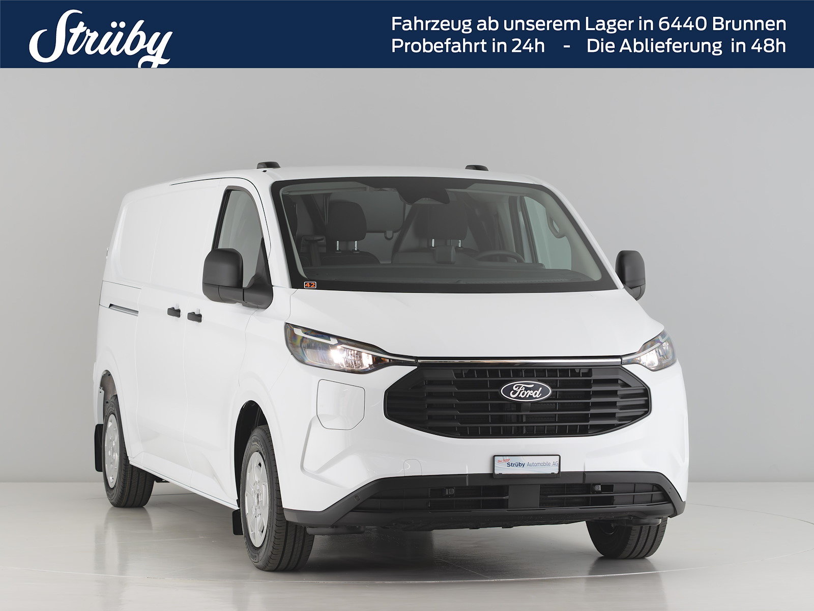 FORD Transit Custom Van 320 L2 2.5 Duratec 233PS Trend PHEV, Plug-in-Hybrid Benzina/Elettrica, Auto nuove, Automatico - 3