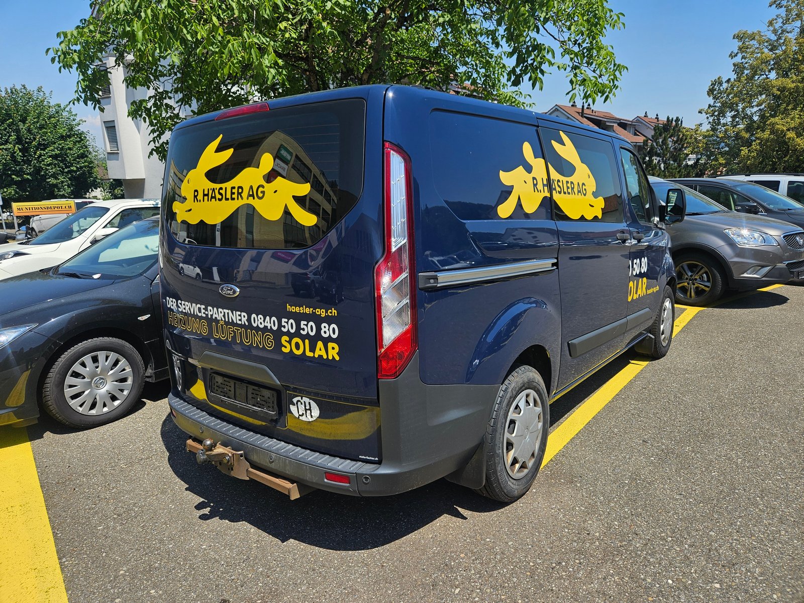 FORD Transit Custom Van 340 L1H1 Trend, Diesel, Occasion / Gebraucht, Handschaltung - 4