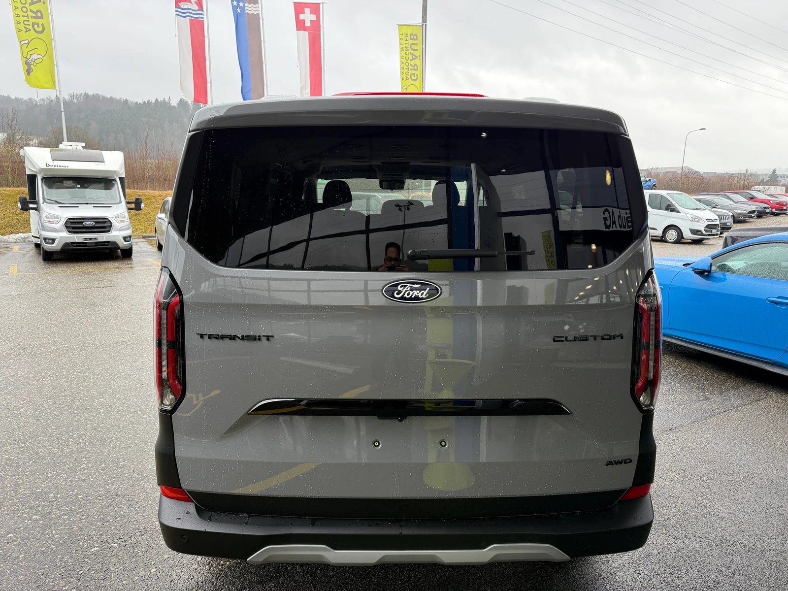 FORD Transit Custom Combi 320 L1H1 Trail Automat 4x4, Diesel, Auto nuove, Automatico - 7