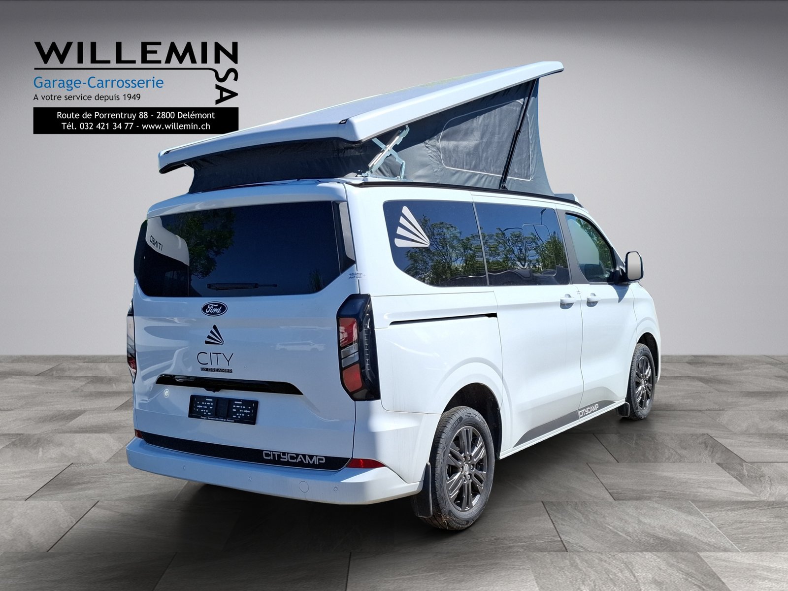 FORD Custom Dreamer City Camp, Diesel, Voiture nouvelle, Automatique - 2