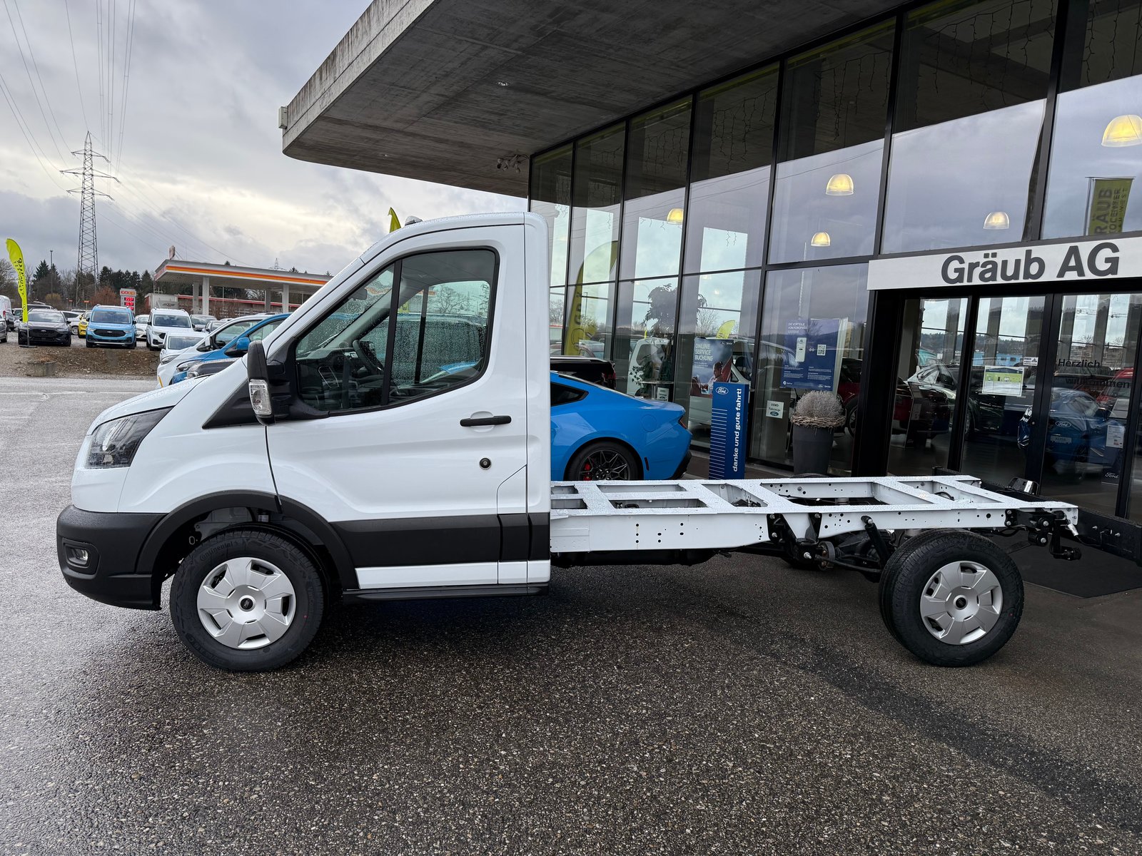 FORD Transit 350 L2 Trend 2.0 TDCi 165PS RWD Chassis, Diesel, New car, Manual - 5