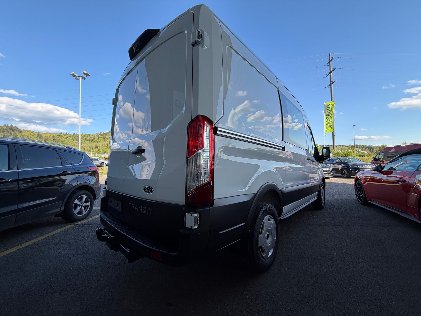 FORD Transit Van 350 L2 Trend 2.0 TDCi 130 FWD A, Diesel, Auto nuove, Automatico - 7
