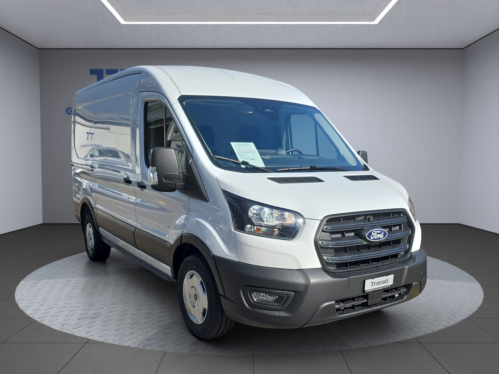 FORD Transit van 350 L2H2 2.0 EcoBl, Diesel, Auto nuove, Automatico - 4