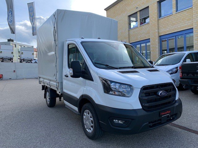 FORD Transit Brücke mit Plache, Hybride Léger Diesel/Électricité, Occasion / Utilisé, Manuelle - 3